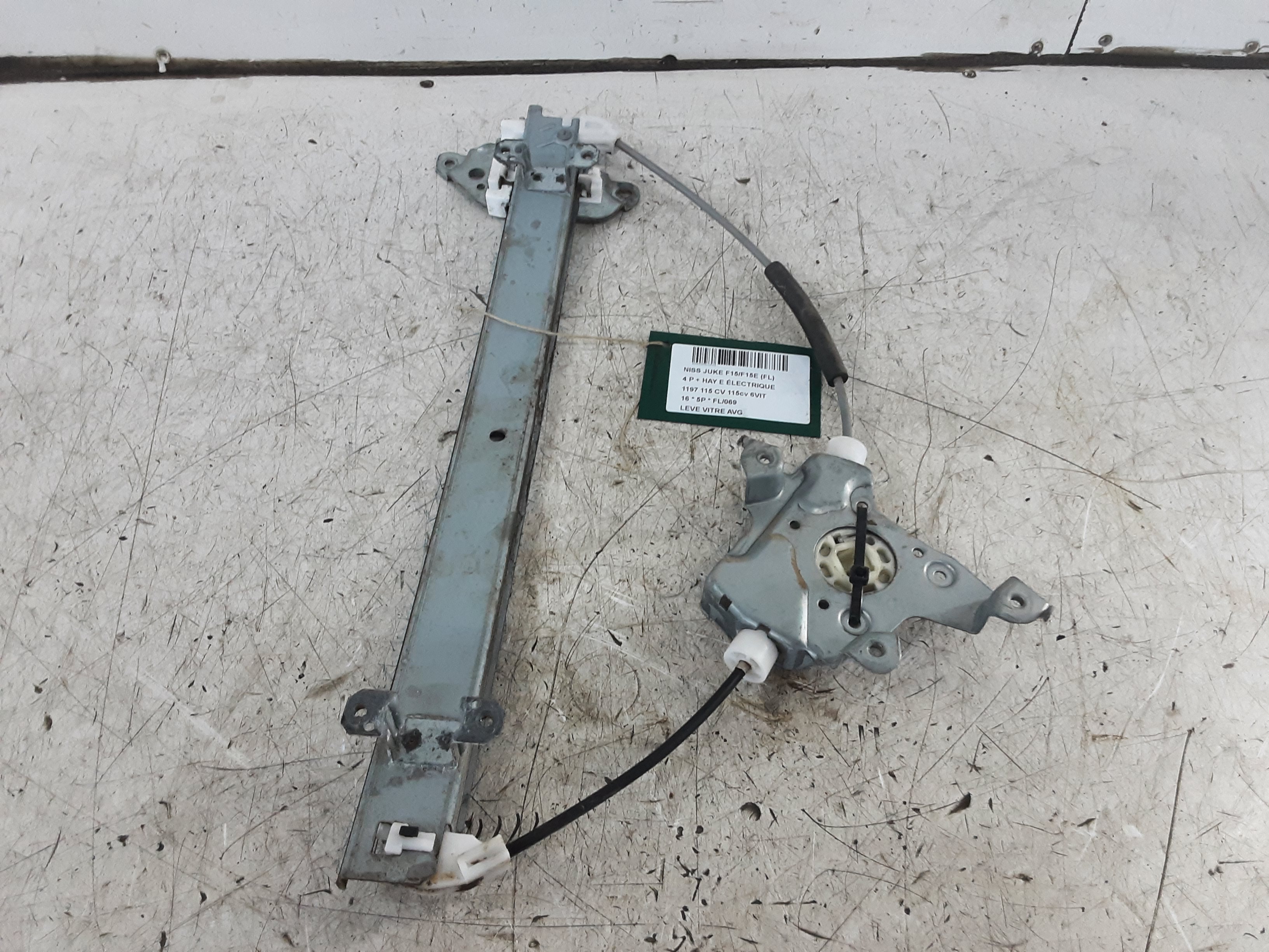 RUITMECHANISME VOOR LINKS Nissan JUKE 7/14 - 19