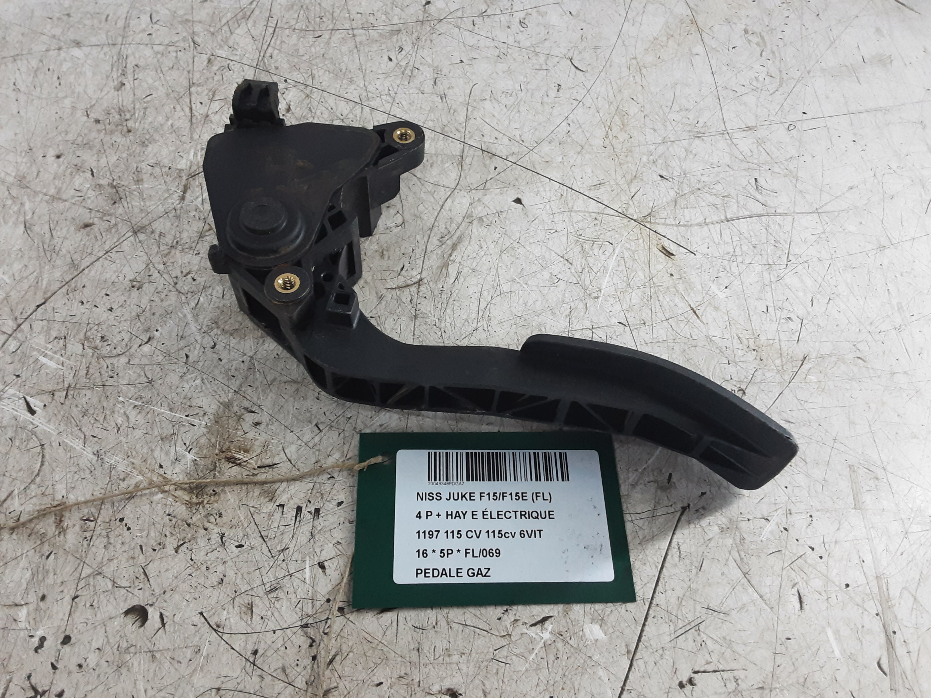 GASPEDAAL Nissan JUKE 7/14 - 19