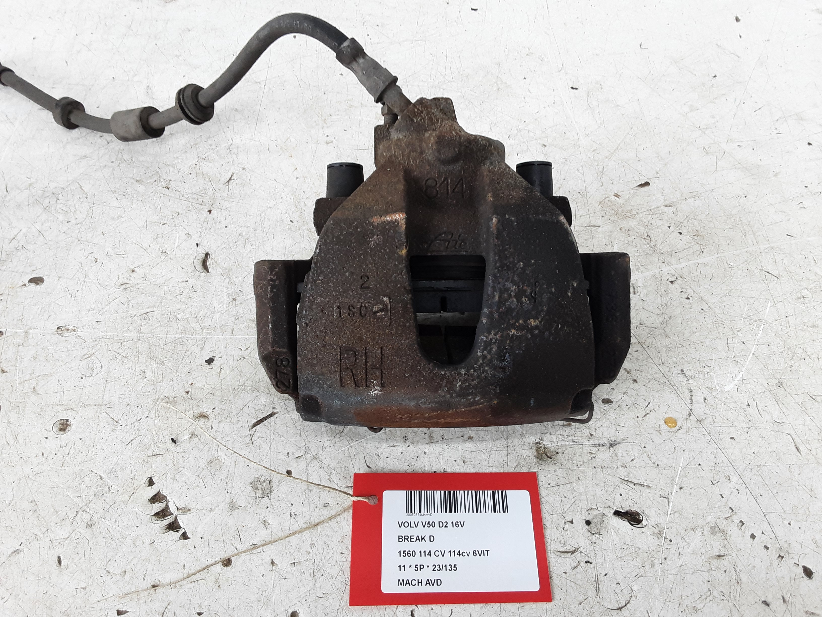 REMKLAUW VOOR RECHTS Volvo V50 07 - 12