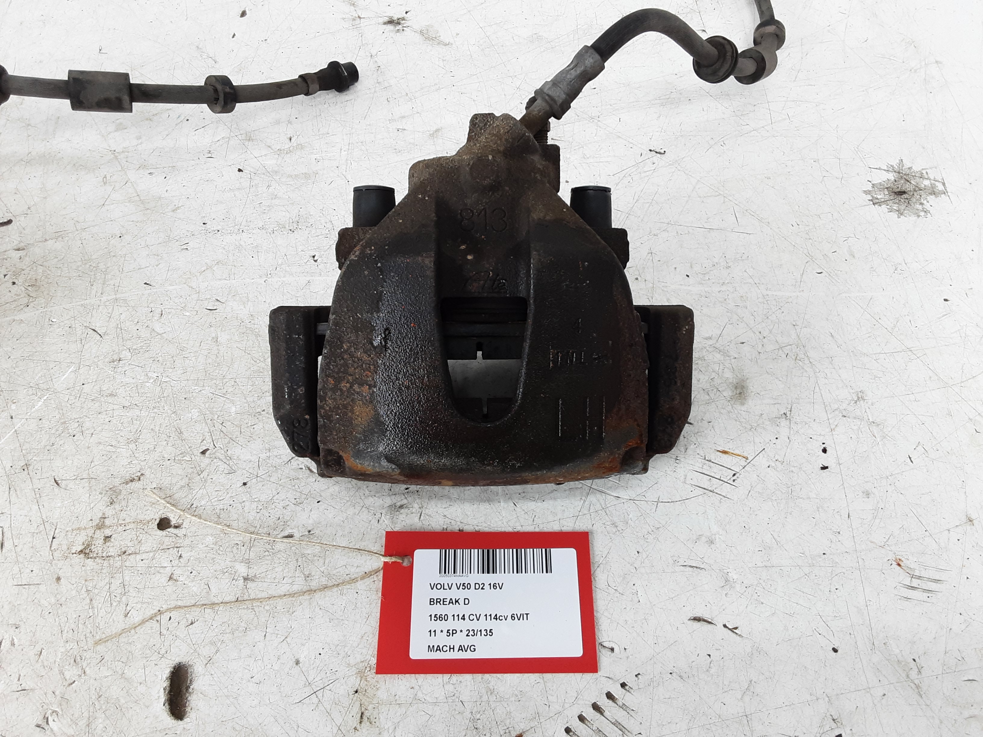 REMKLAUW VOOR LINKS Volvo V50 07 - 12