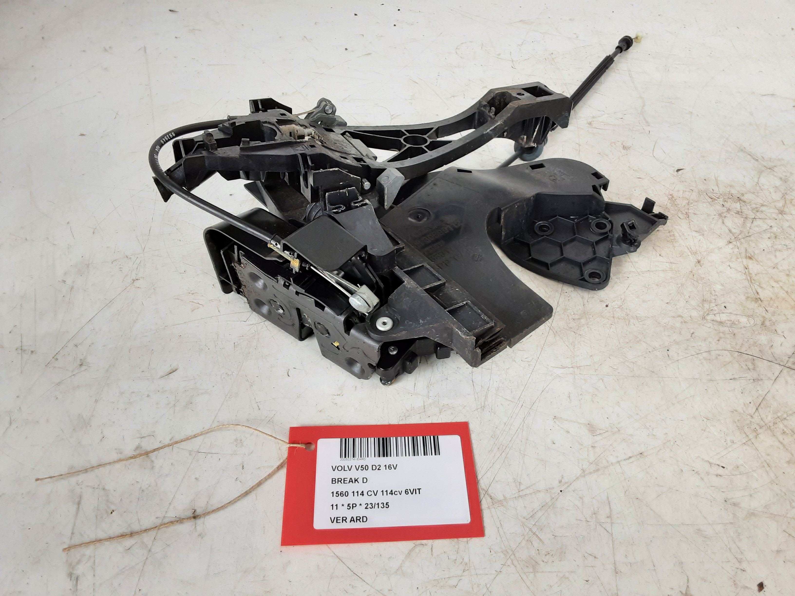 VERGRENDELING ACHTER RECHTS Volvo V50 07 - 12