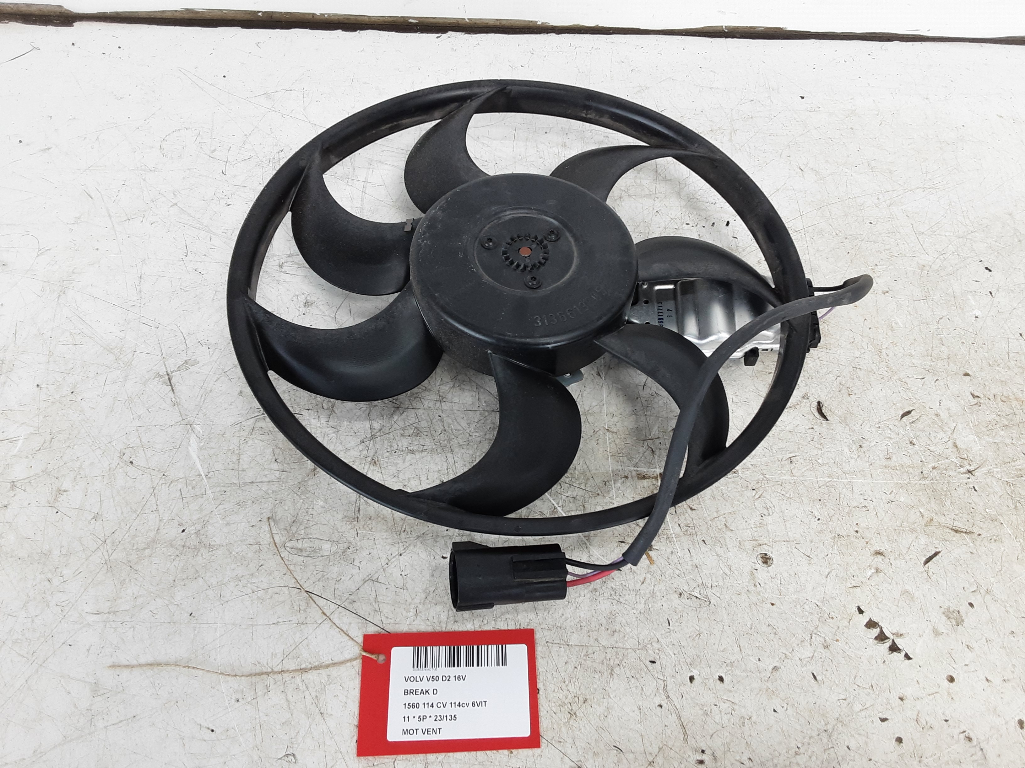 KACHEL VENTILATORMOTOR Volvo V50 07 - 12