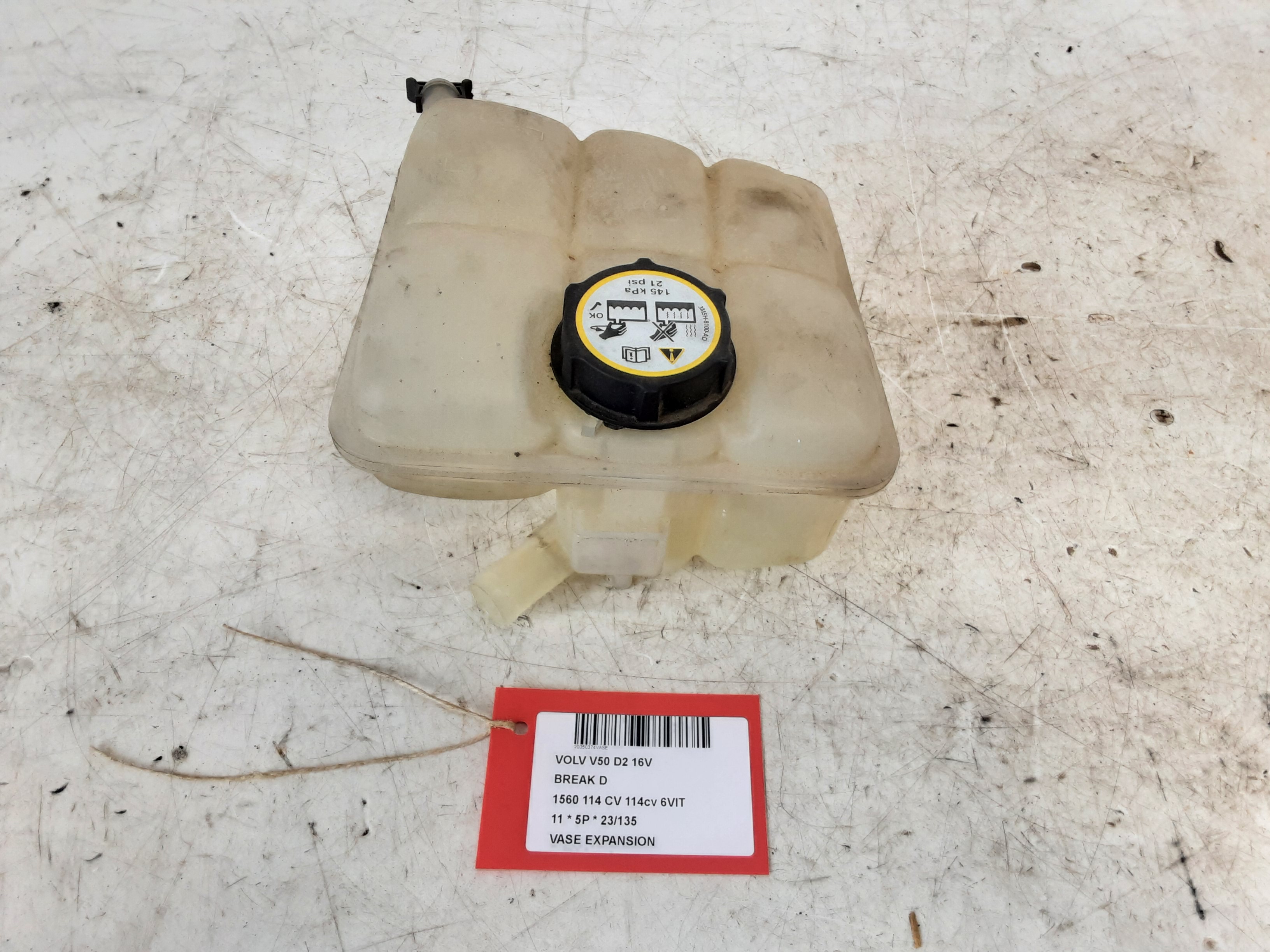 EXPANSIERESERVOIR Volvo V50 07 - 12