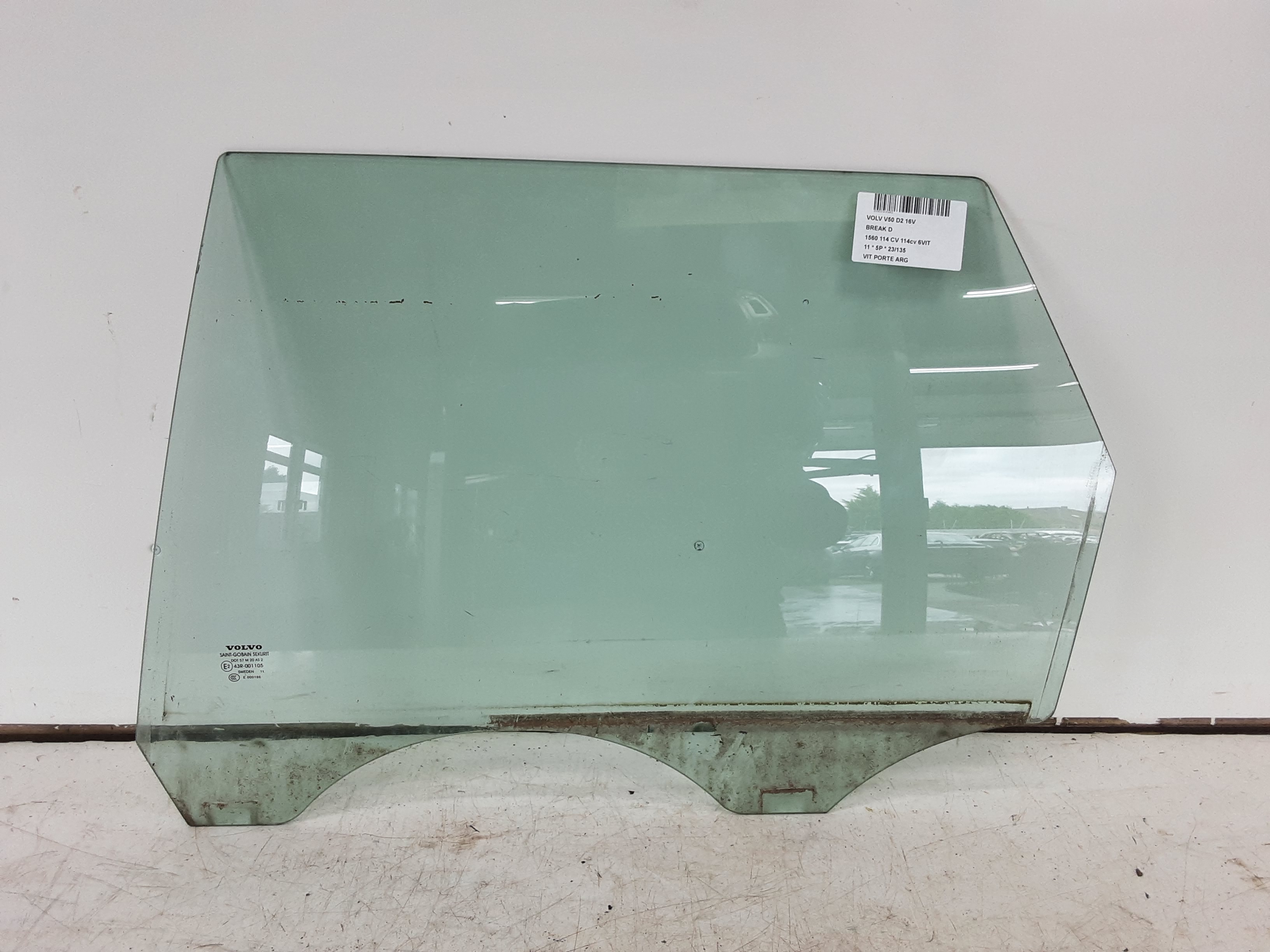 RUIT ACHTER LINKS Volvo V50 07 - 12