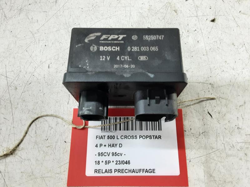 RELAIS DE PRECHAUFFAGE Fiat 500L 2017+