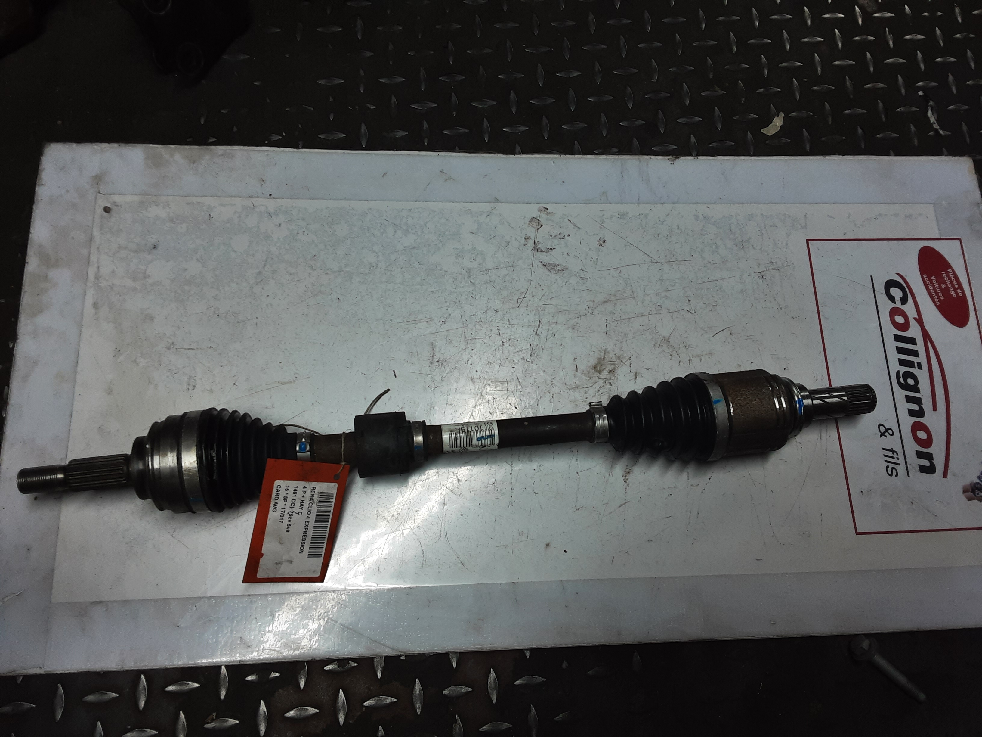 AANDRIJFAS VOOR LINKS Renault CLIO IV 11/12 - 7/16