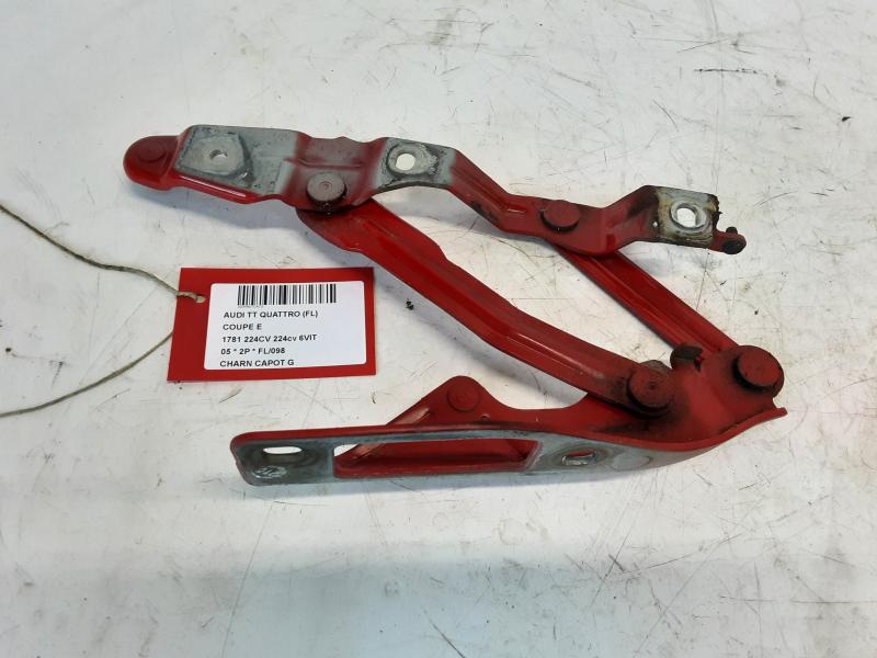 CHARNIERE DE CAPOT GAUCHE Audi TT 10/98 - 06