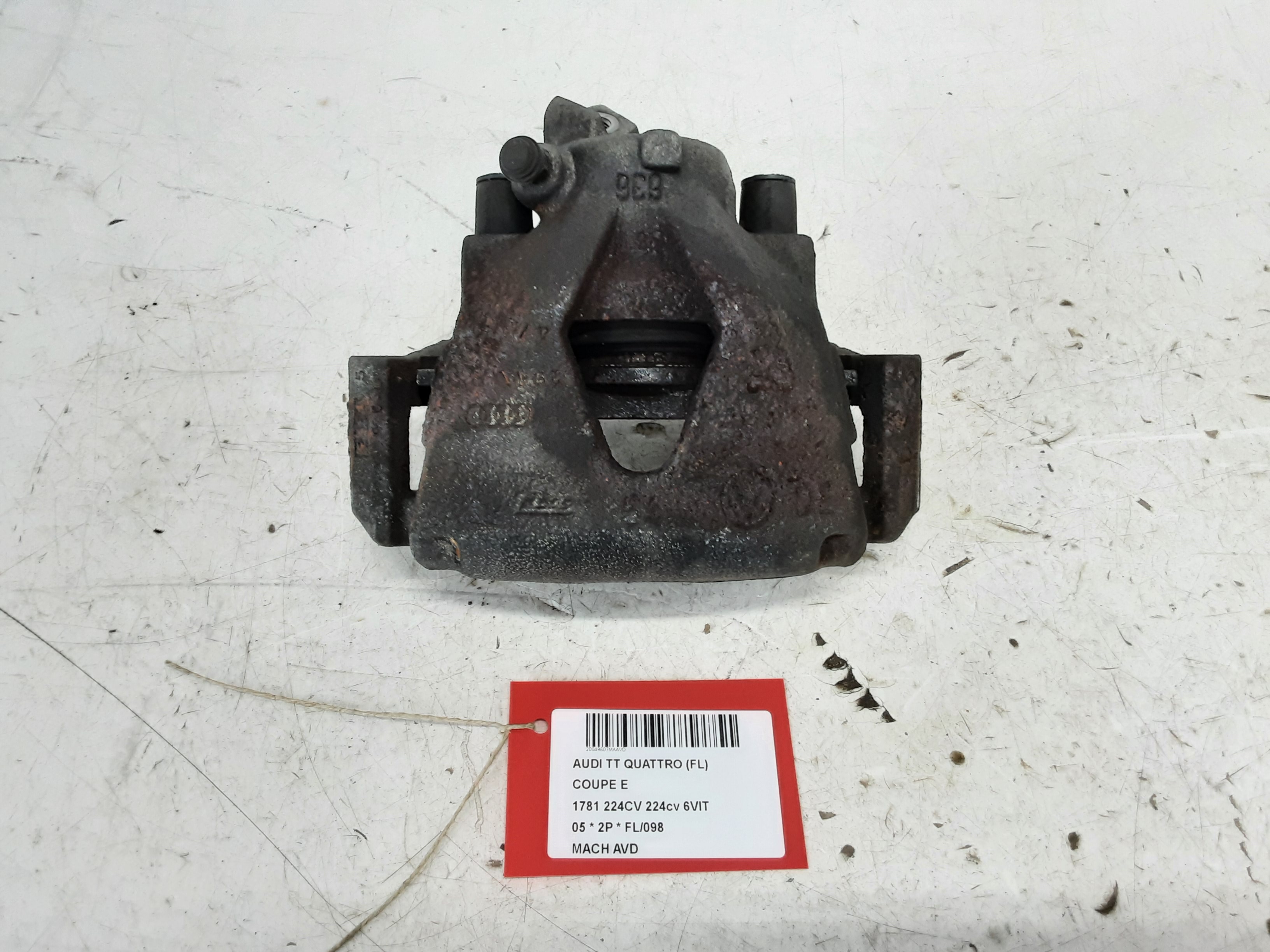 REMKLAUW VOOR RECHTS Audi TT 10/98 - 06