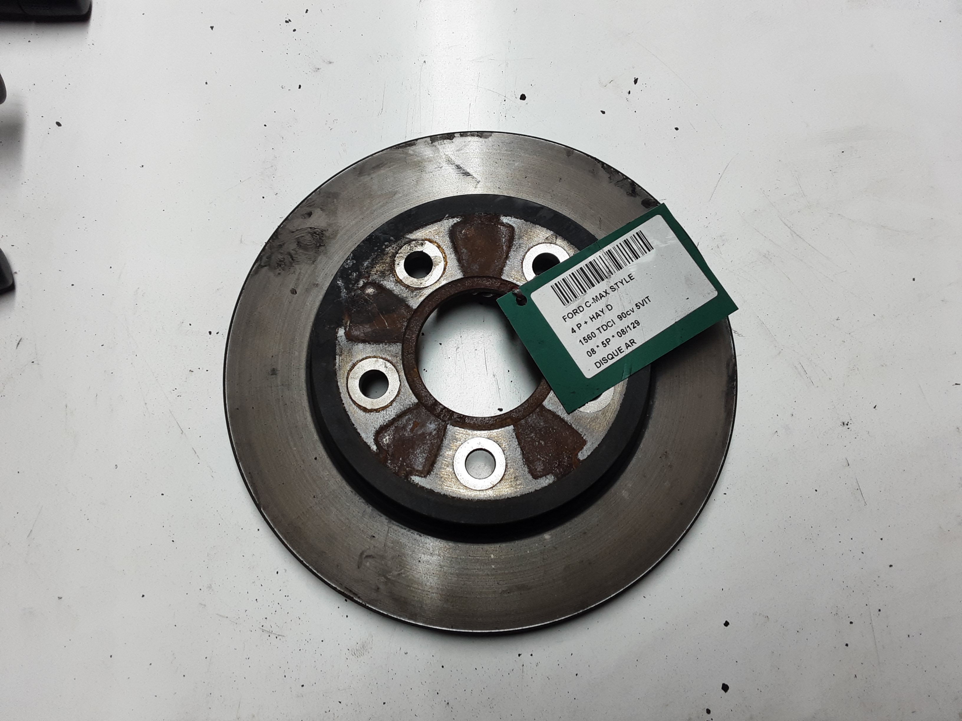 REMSCHIJF ACHTER Ford C-MAX 07 - 10/10