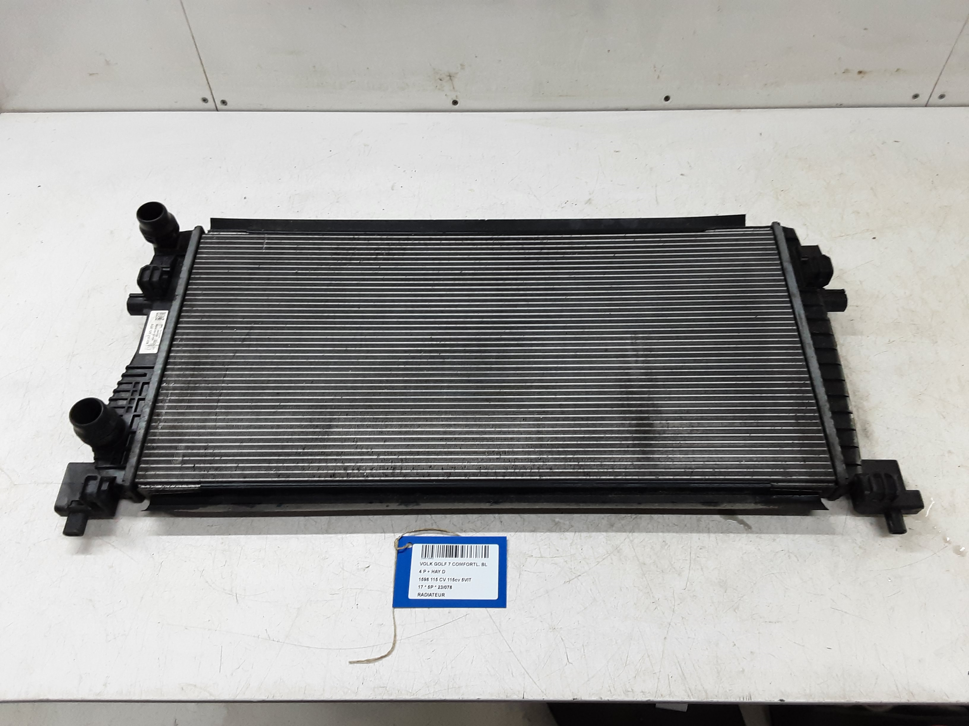 RADIATOR Vw GOLF VII 1/17 - 2/20 FaceLift