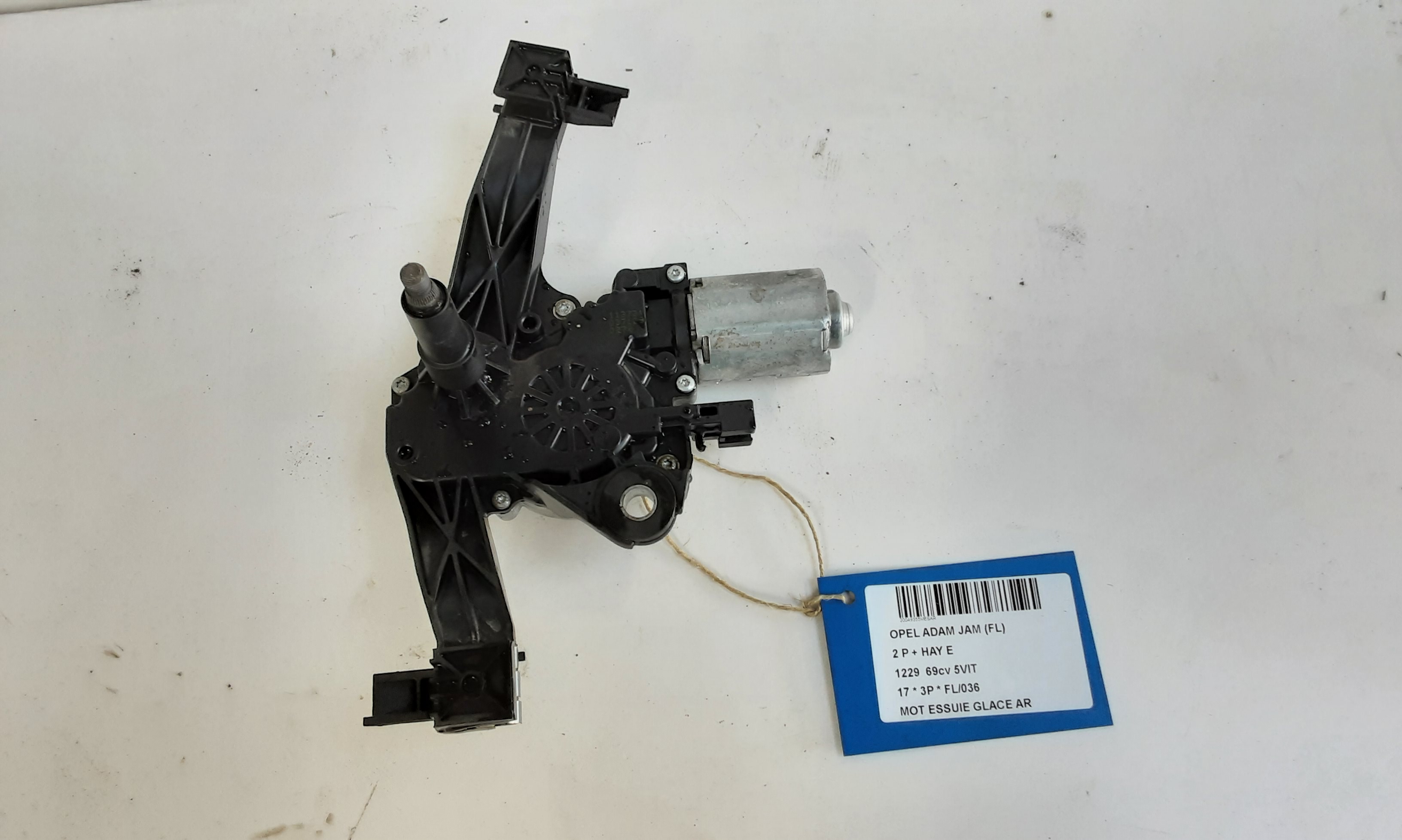 RUITENWISSERMOTOR ACHTER Opel ADAM 10/12+