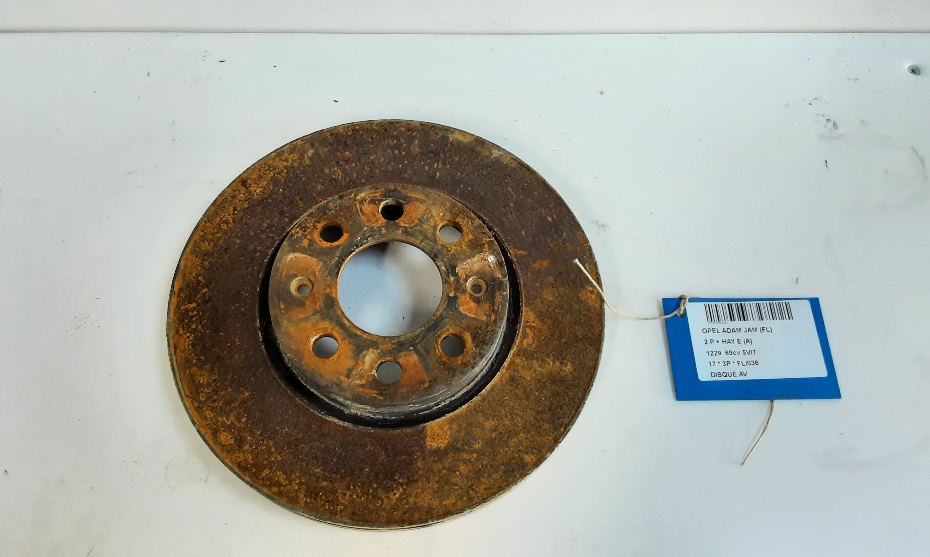 REMSCHIJF VOOR Opel ADAM 10/12+