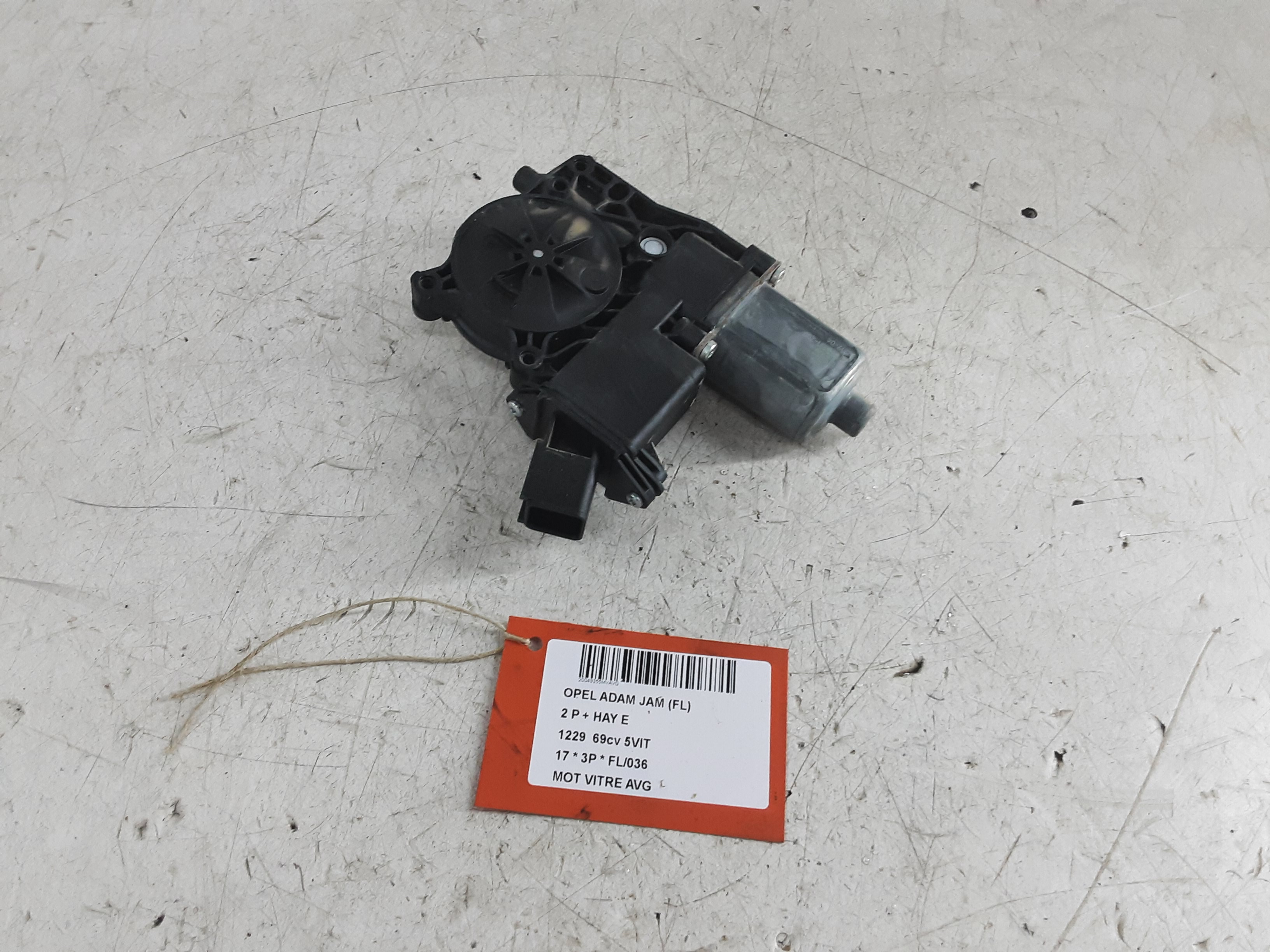 MOTOR RUITMECHANISME VOOR LINKS Opel ADAM 10/12+