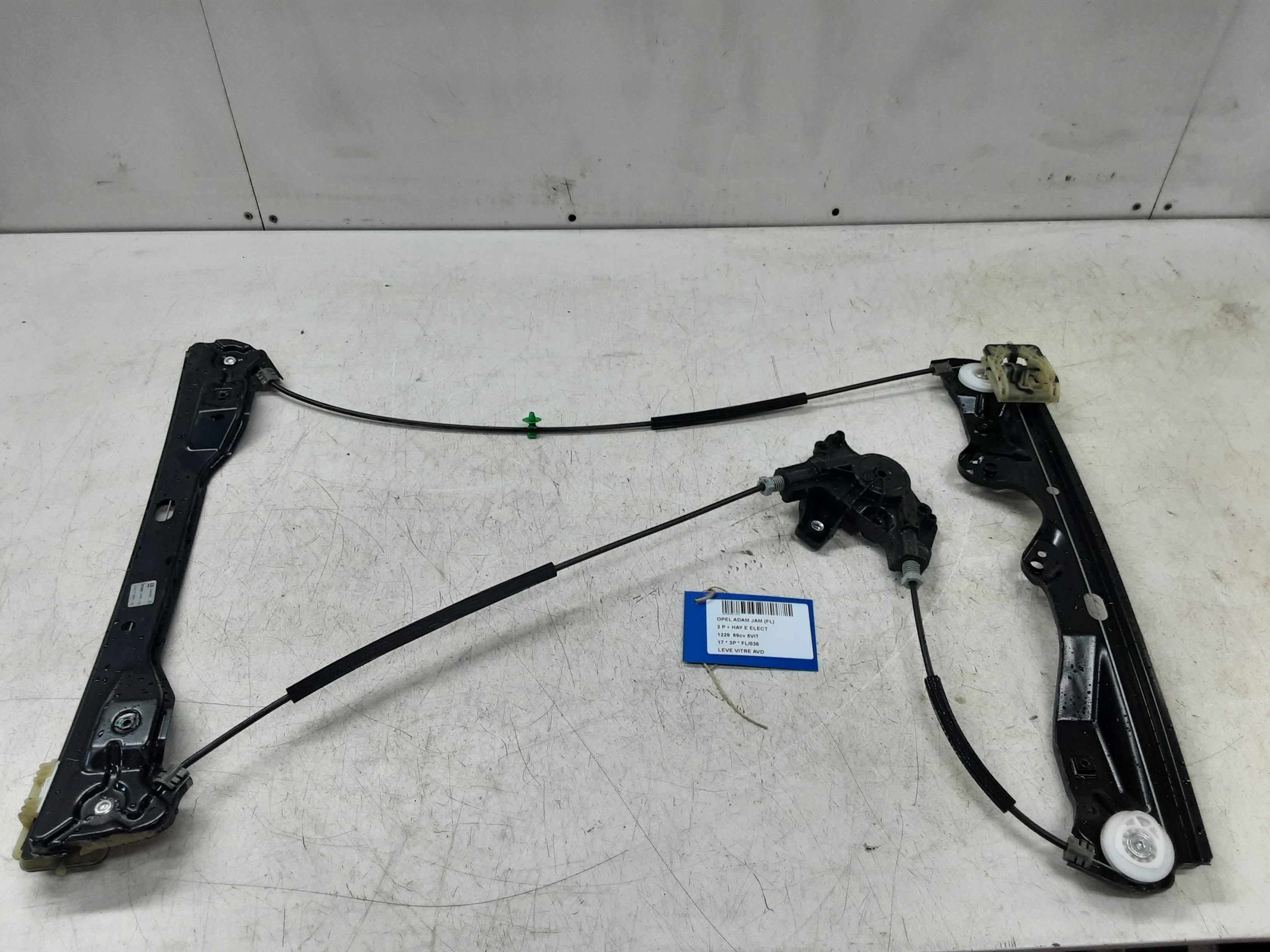 RUITMECHANISME VOOR RECHTS Opel ADAM 10/12+
