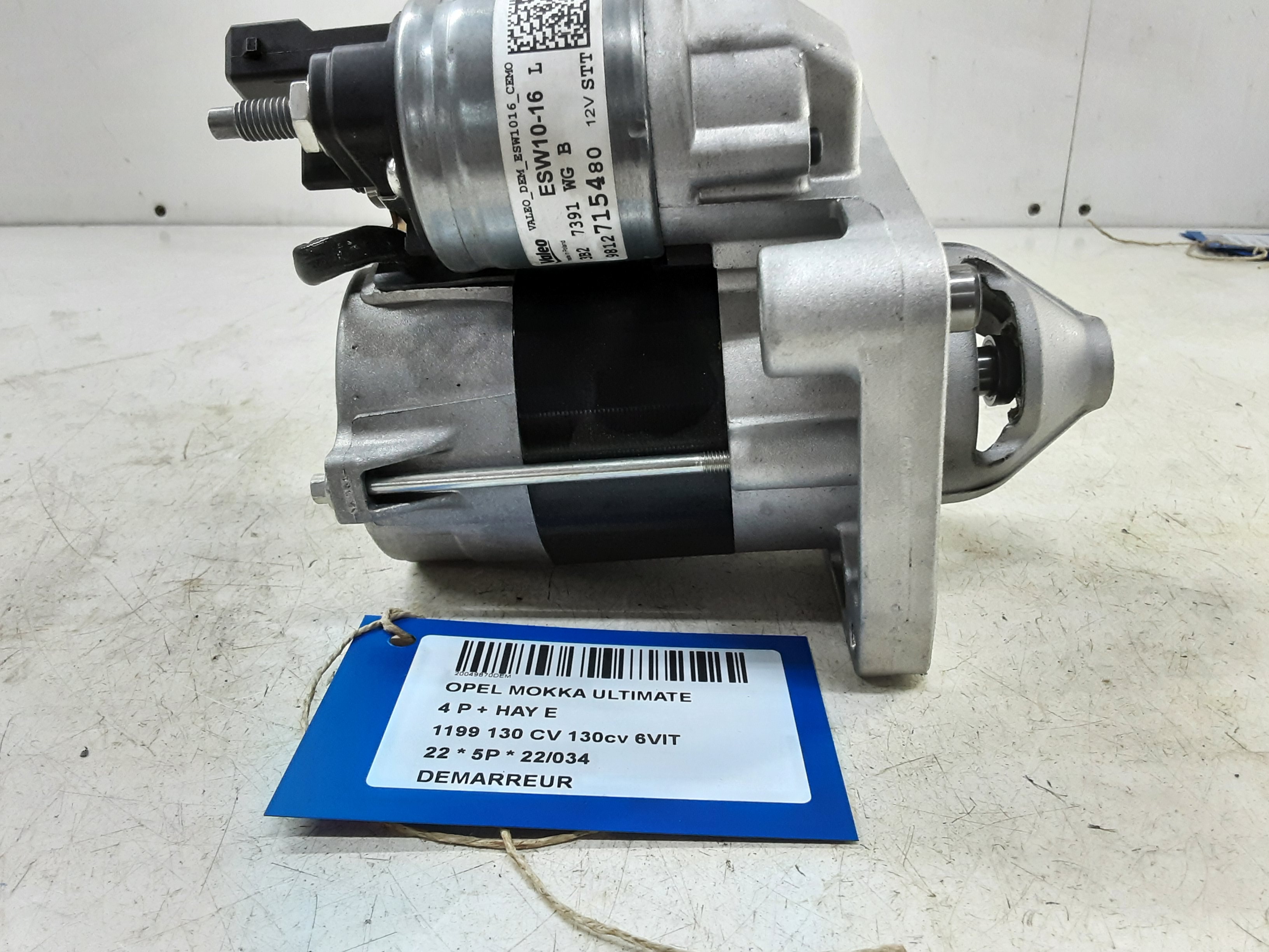 STARTMOTOR Opel MOKKA 10/20 +