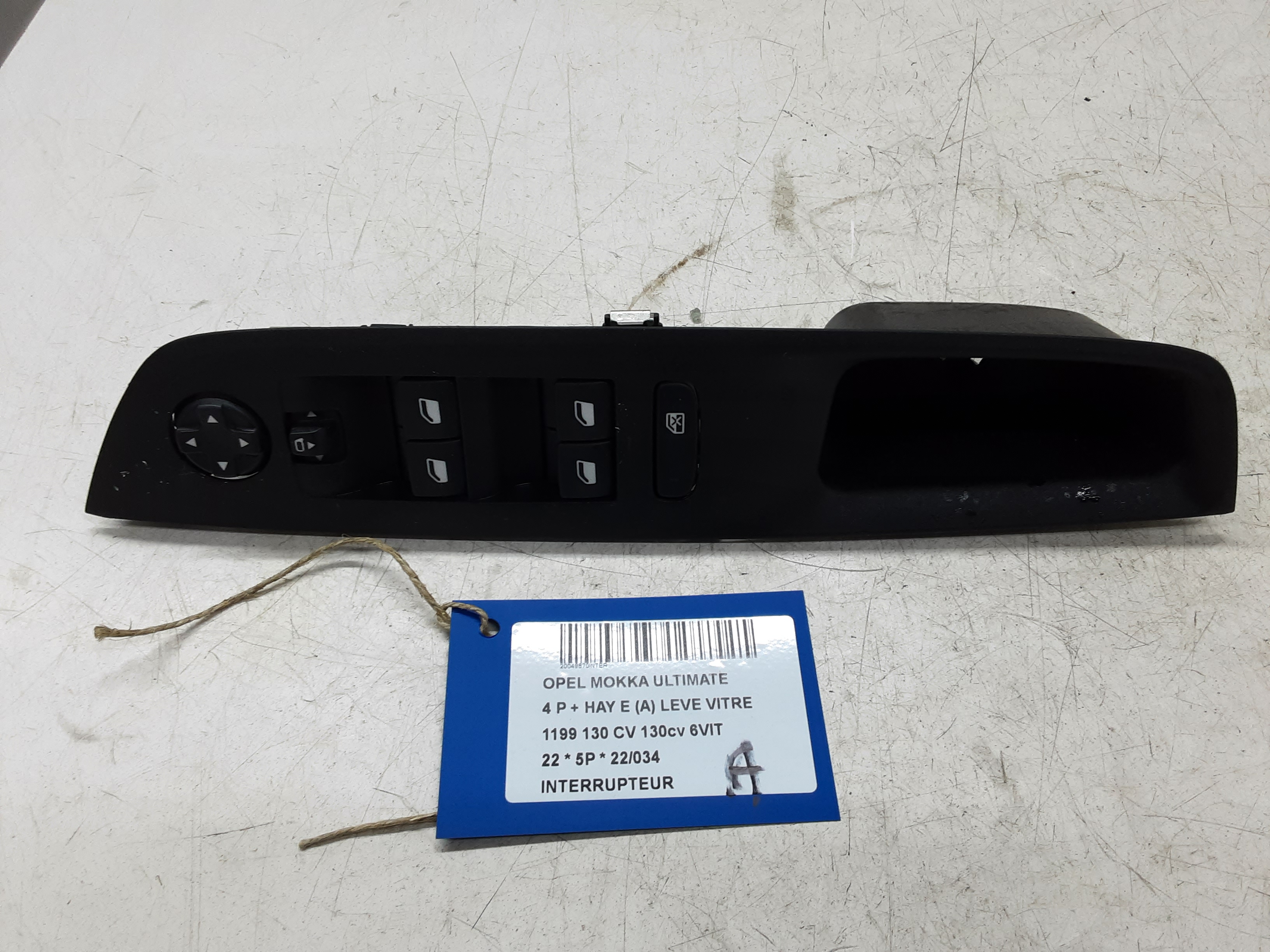 INTERRUPTEUR Opel MOKKA 10/20 +