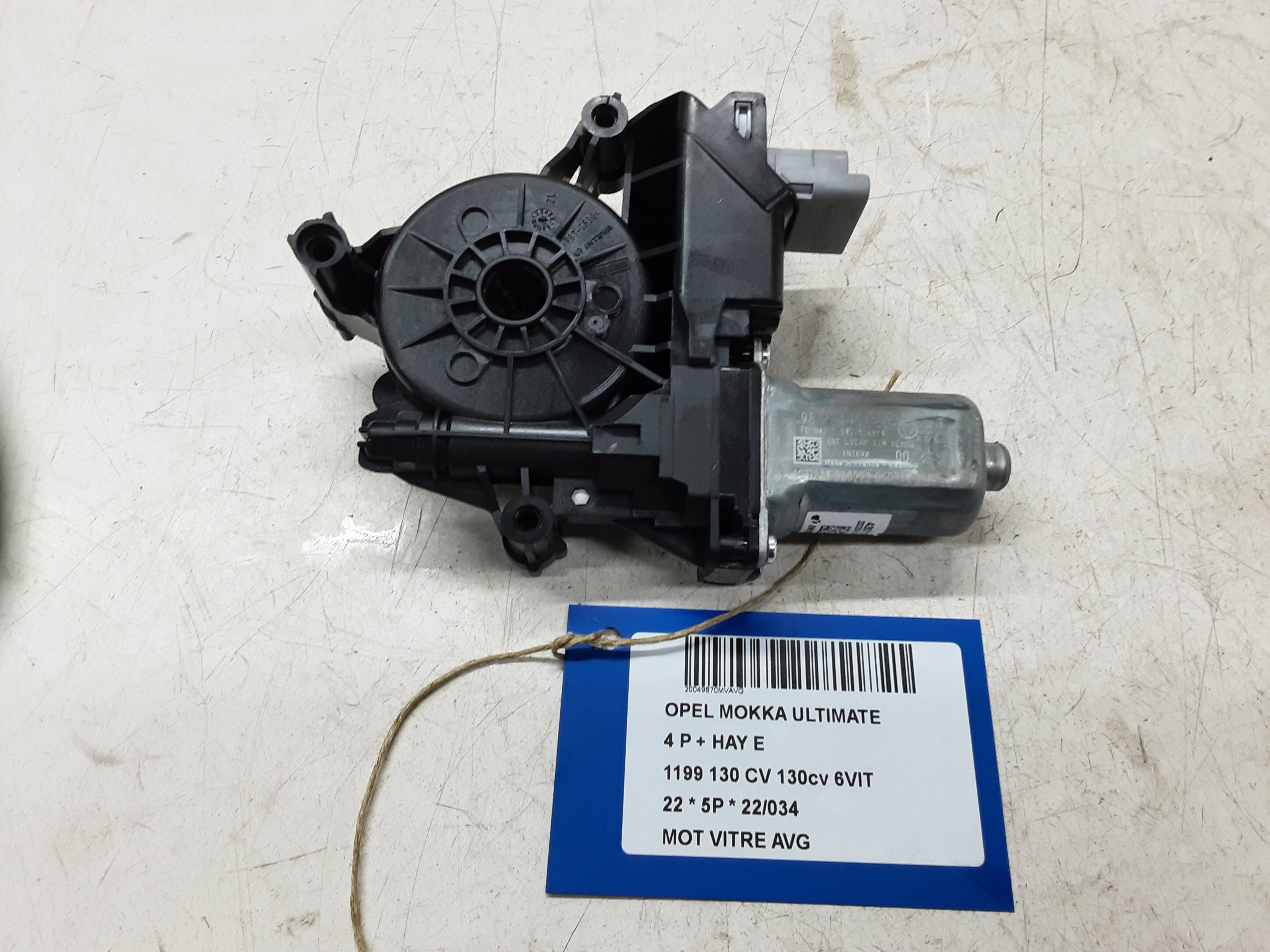 MOTOR RUITMECHANISME VOOR LINKS Opel MOKKA 10/20 +