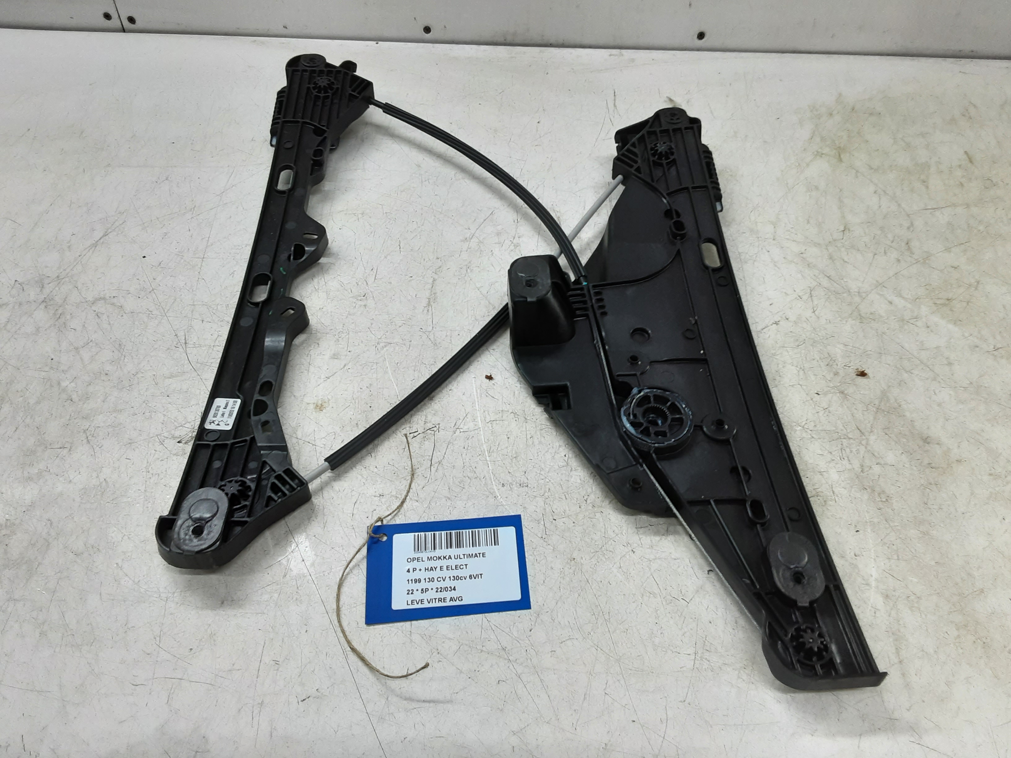 RUITMECHANISME VOOR LINKS Opel MOKKA 10/20 +