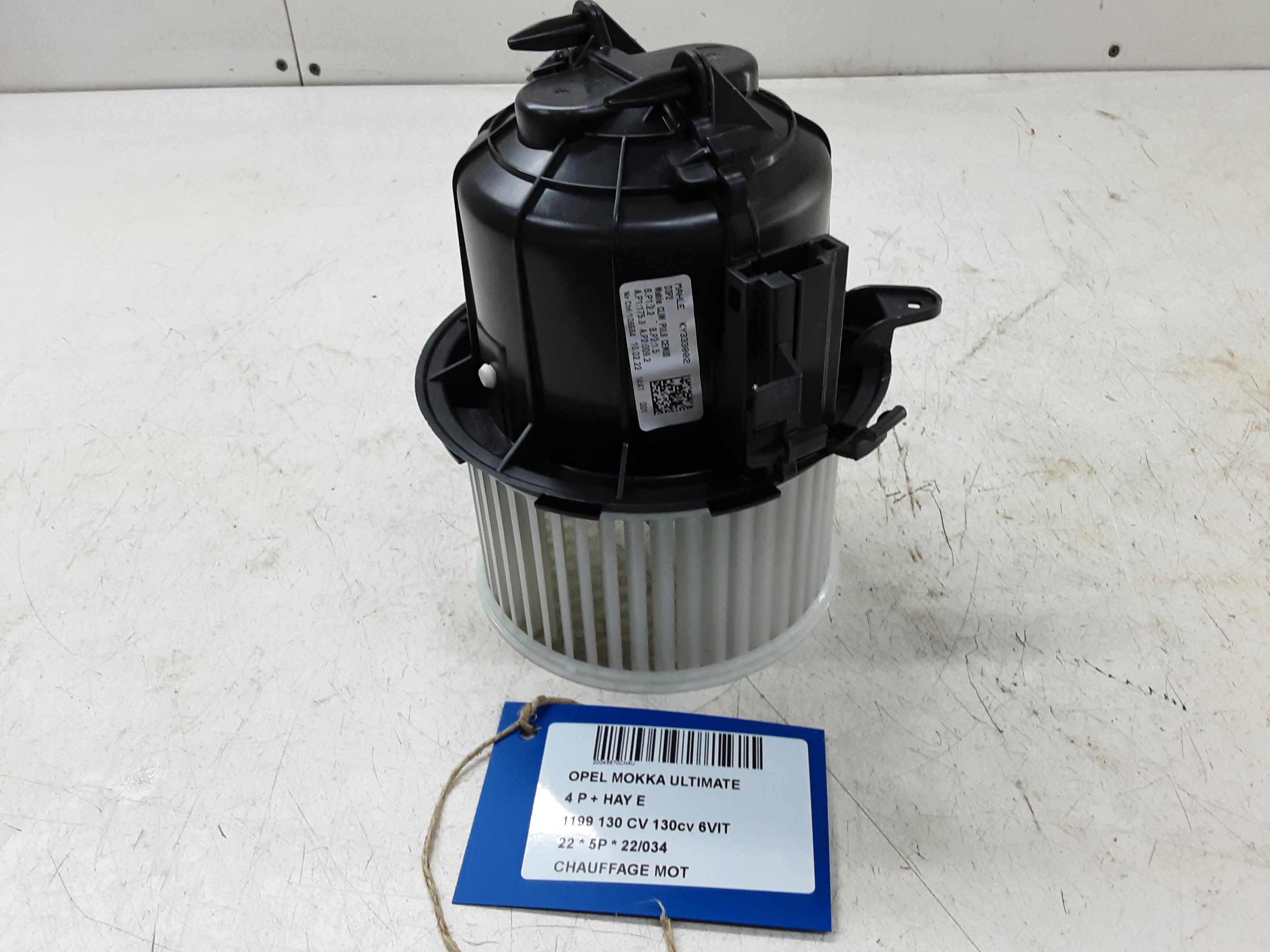 MOTEUR DE CHAUFFAGE Opel MOKKA 10/20 +