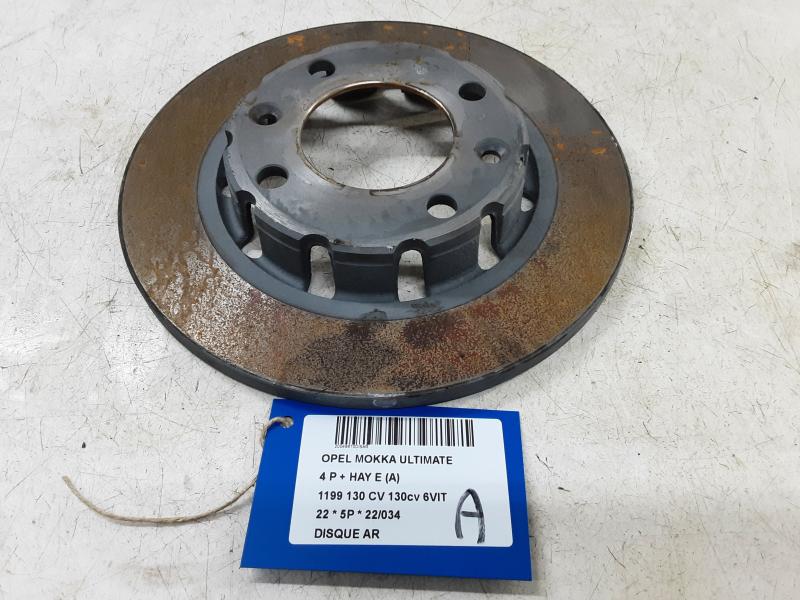 BREMSSCHEIBE HINTEN Opel MOKKA 10/20 +
