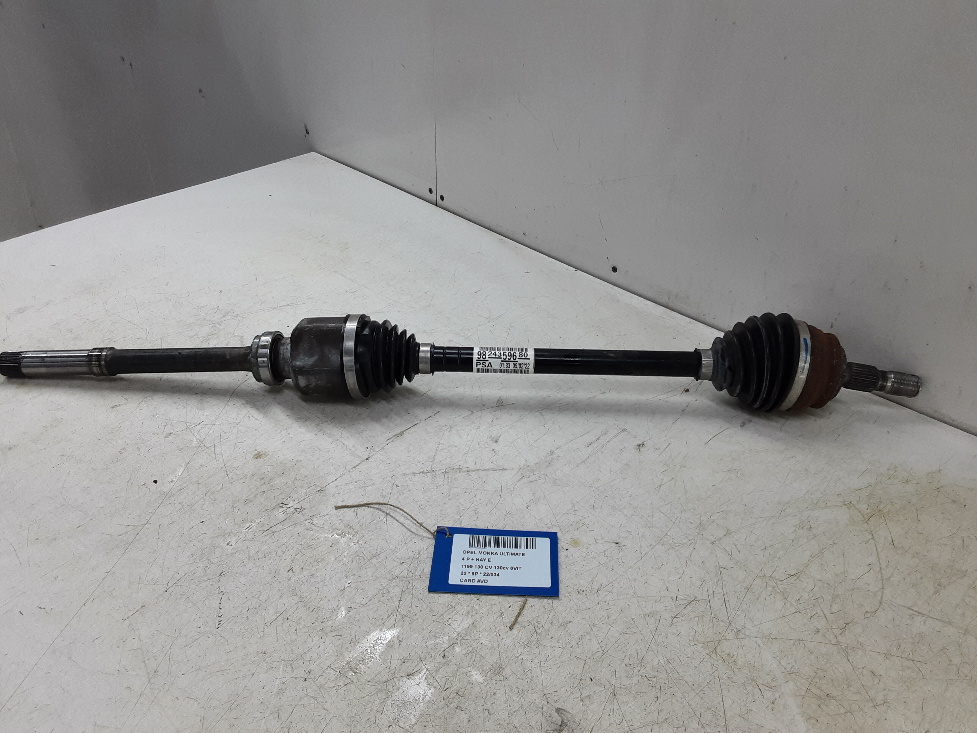 AANDRIJFAS VOOR RECHTS Opel MOKKA 10/20 +