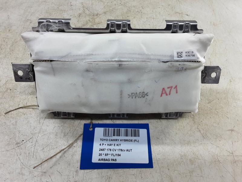 AIRBAG PASSAGIER Toyota CAMRY XV70 PreFaceLift 2018 - 