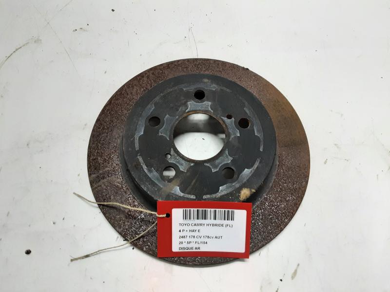 REMSCHIJF ACHTER Toyota CAMRY XV70 PreFaceLift 2018 - 