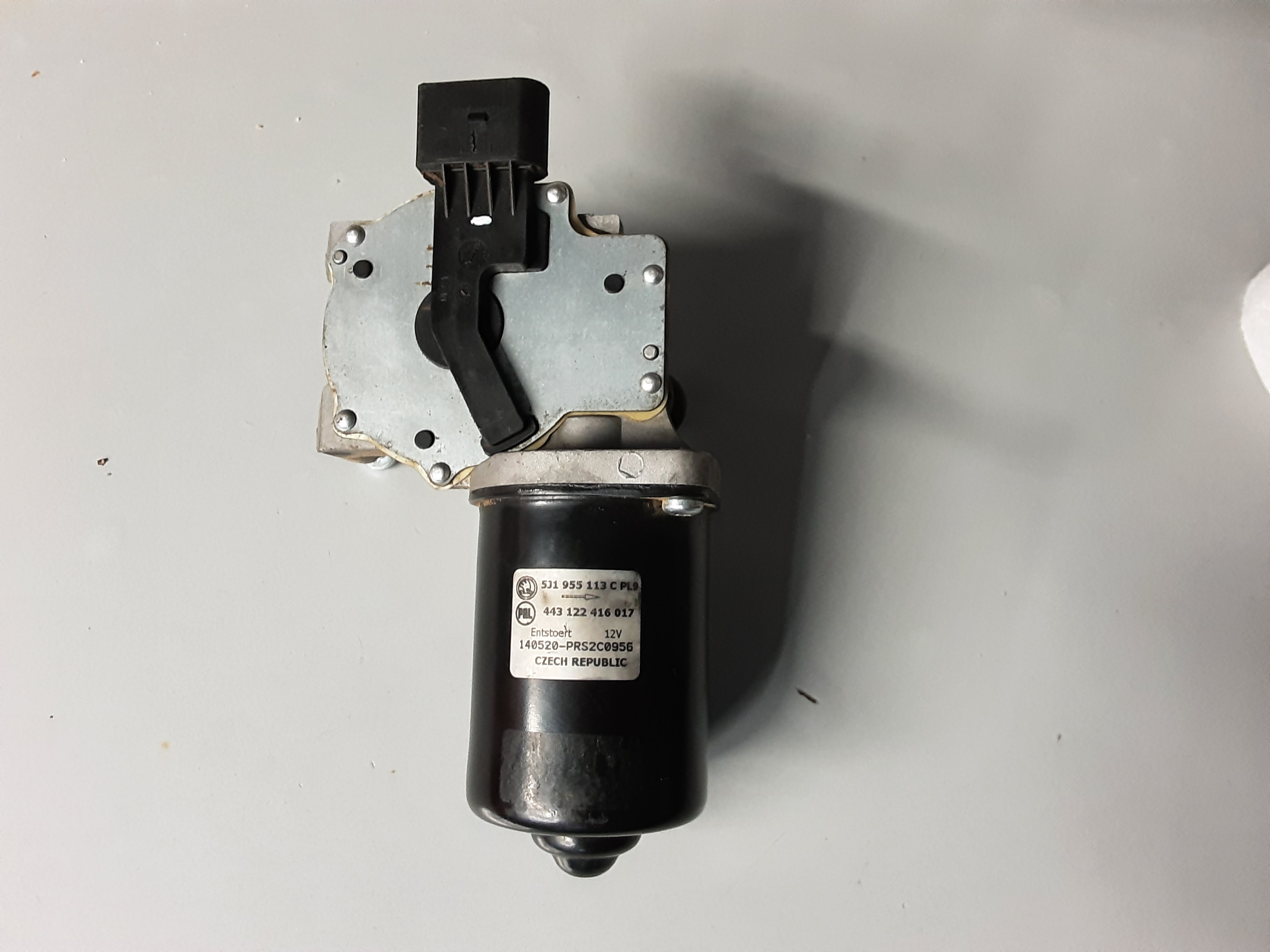 MOTOR RUITENWISSERS VOOR Skoda Fabia