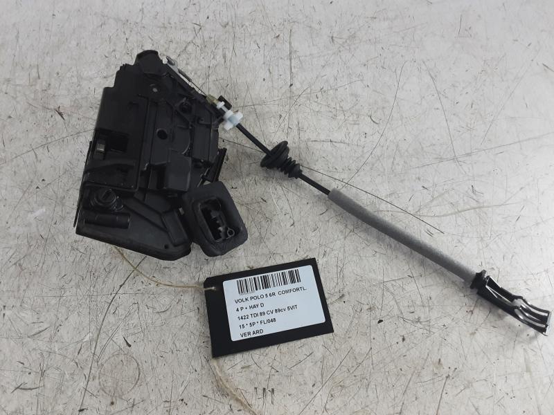 VERROUILLAGE DE PORTE ARRIERE DROITE Vw POLO (6R) FaceLift 5/14 - 17