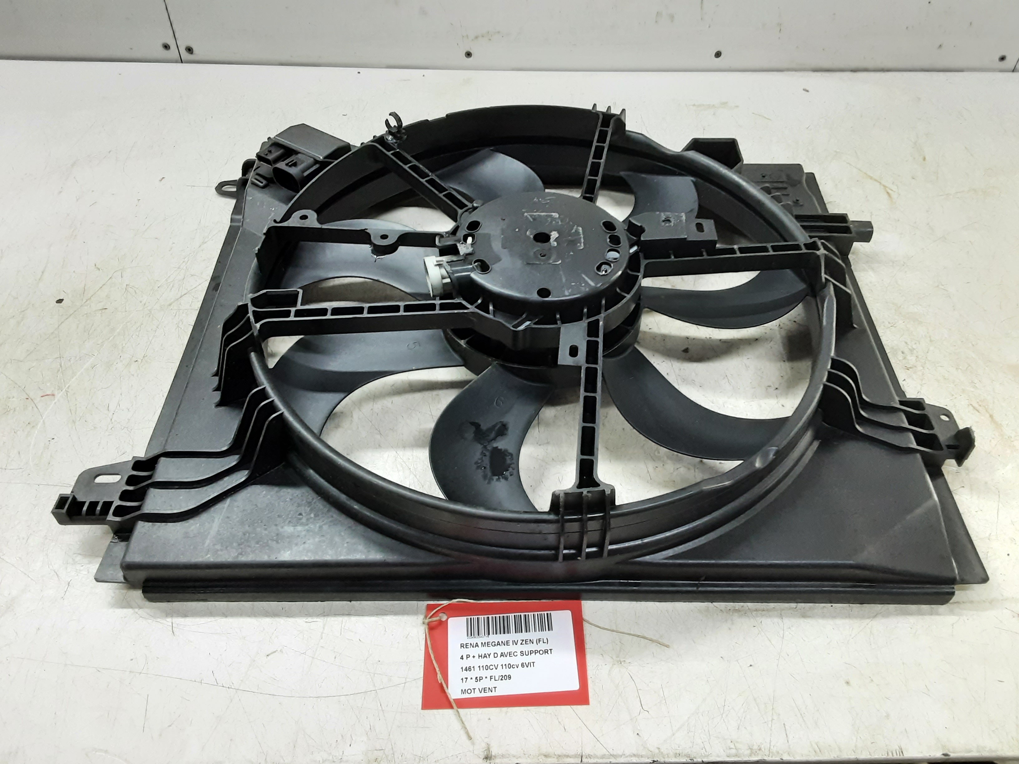 KACHEL VENTILATORMOTOR Renault MEGANE 5D 16+