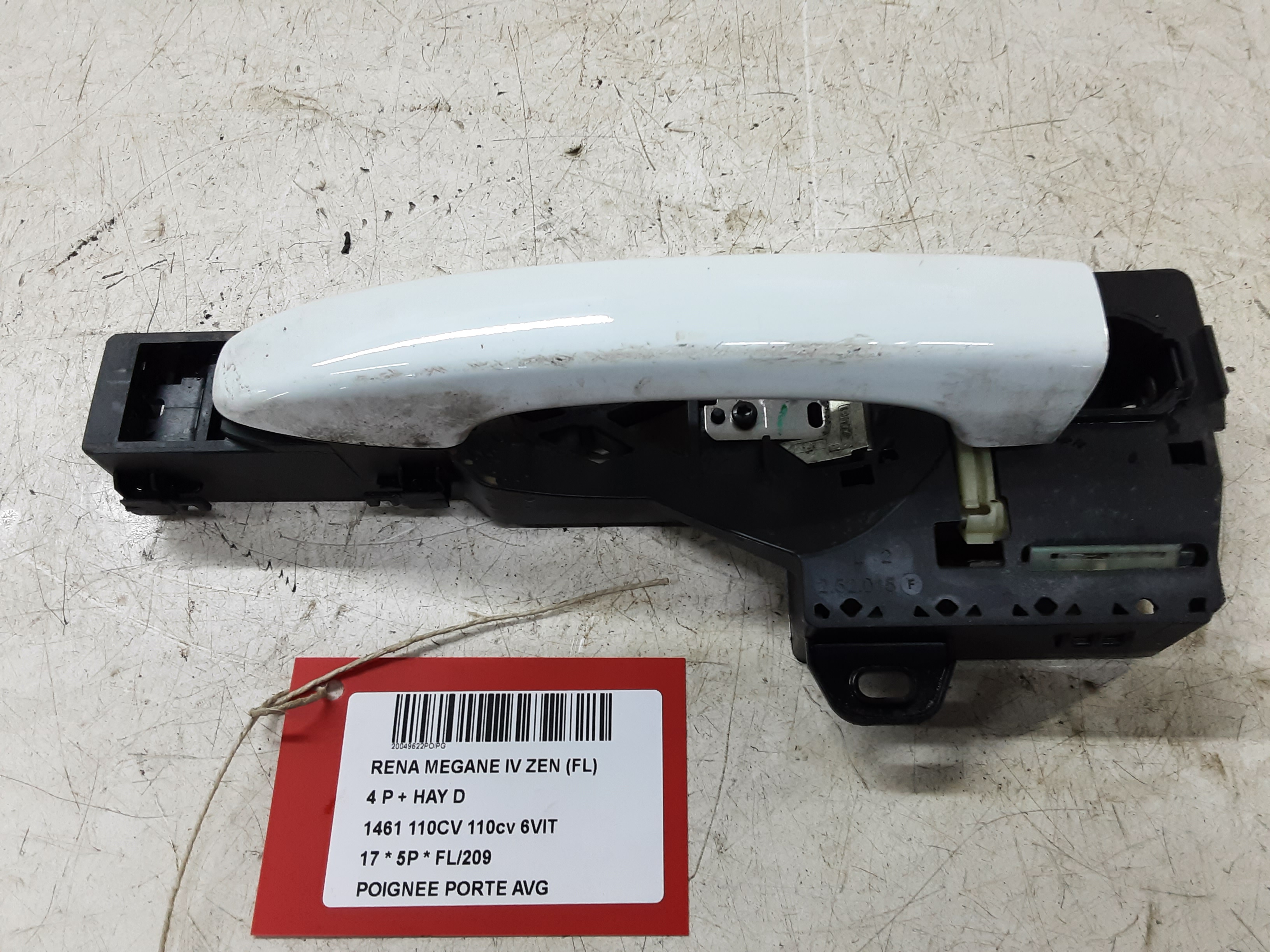 DEURGREEP VOOR LINKS Renault MEGANE 5D 16+