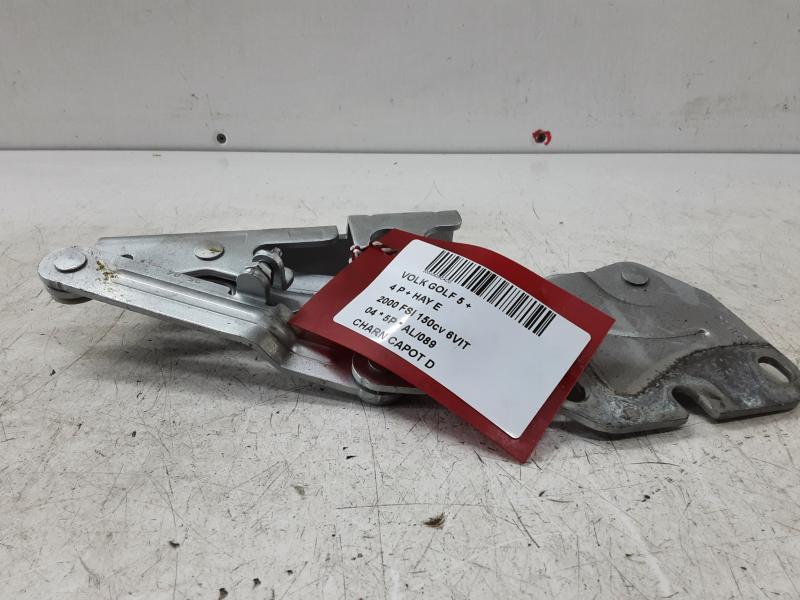 CHARNIERE DE CAPOT DROITE Vw GOLF V 11/03 - 08