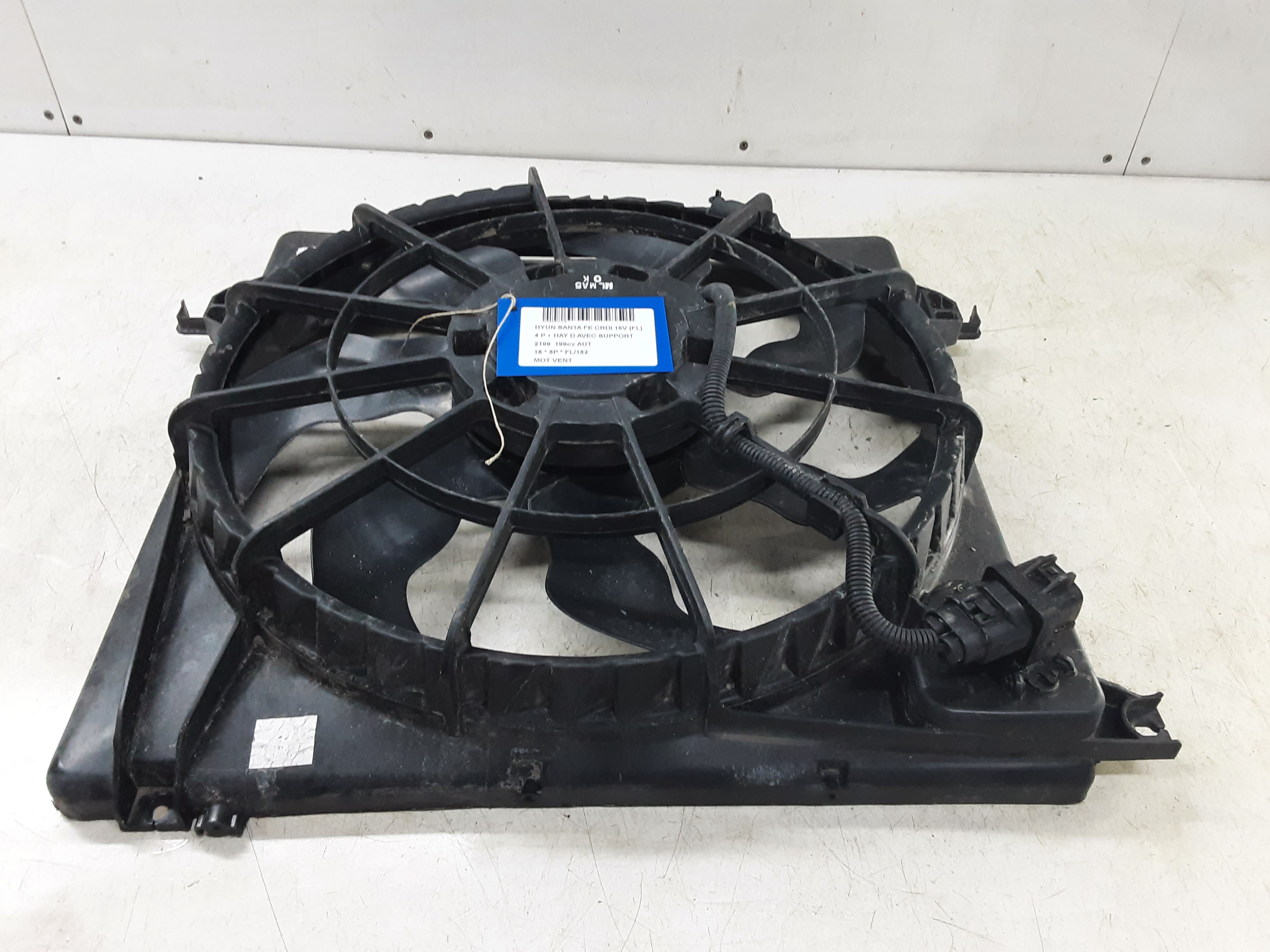 MOTEUR DE VENTILATEUR Hyundai SANTE FE (4) FaceLift 10/16 - 3/21