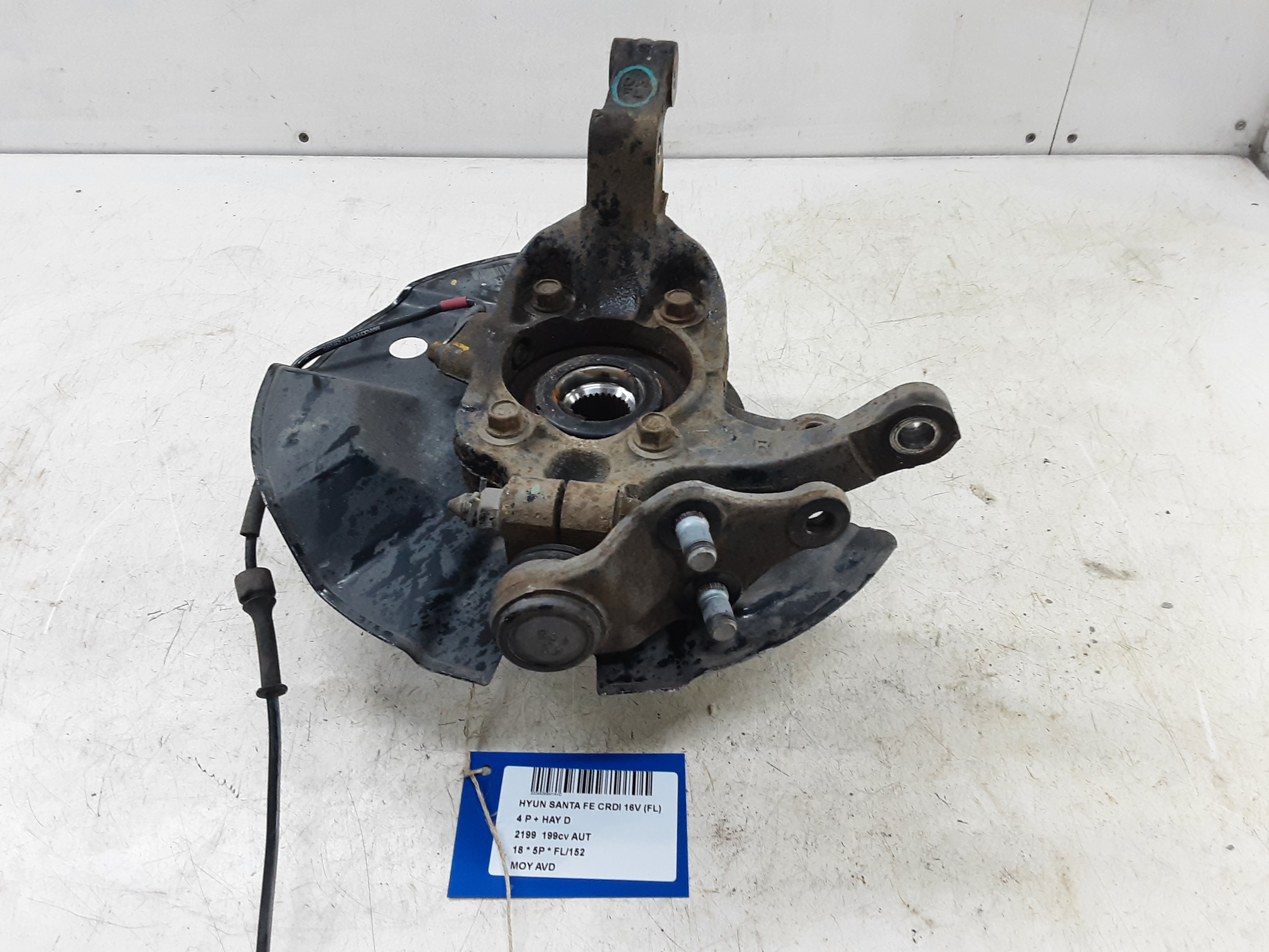 WIELNAAF VOOR RECHTS Hyundai SANTE FE (4) FaceLift 10/16 - 3/21