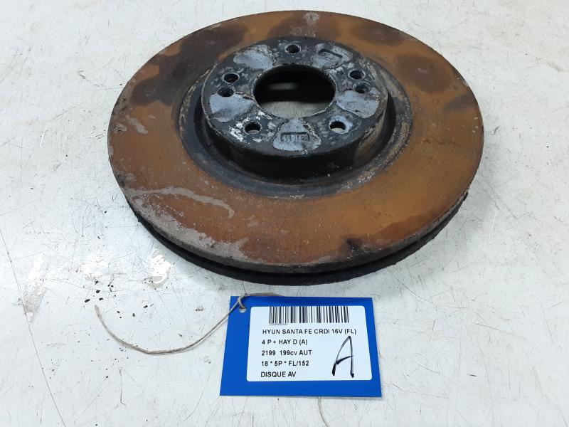 DISQUE AVANT Hyundai SANTE FE (4) FaceLift 10/16 - 3/21