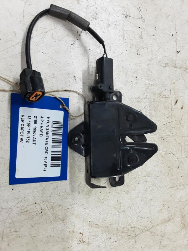 VERGRENDELING MOTORKAP Hyundai SANTE FE (4) FaceLift 10/16 - 3/21
