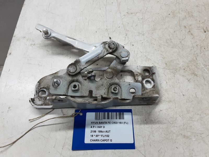 CHARNIERE DE CAPOT GAUCHE Hyundai SANTE FE (4) FaceLift 10/16 - 3/21