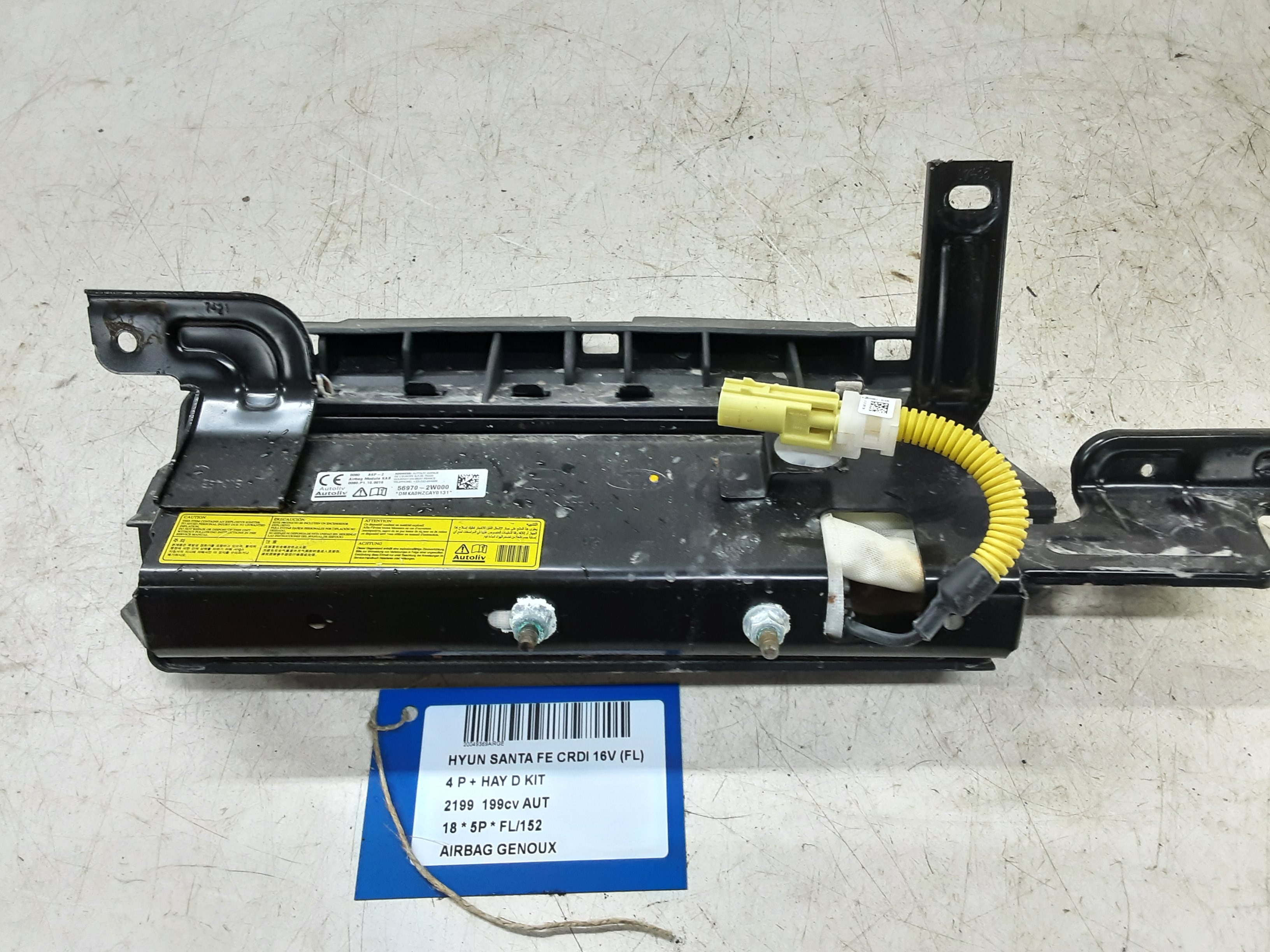 KNIE AIRBAG Hyundai SANTE FE (4) FaceLift 10/16 - 3/21