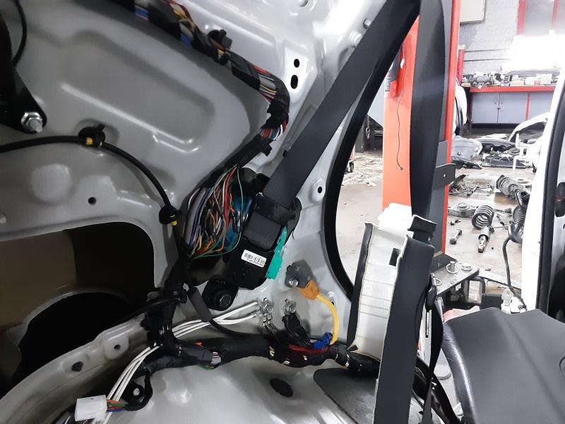 VEILIGHEIDSGORDEL ACHTER LINKS Hyundai SANTE FE (4) FaceLift 10/16 - 3/21