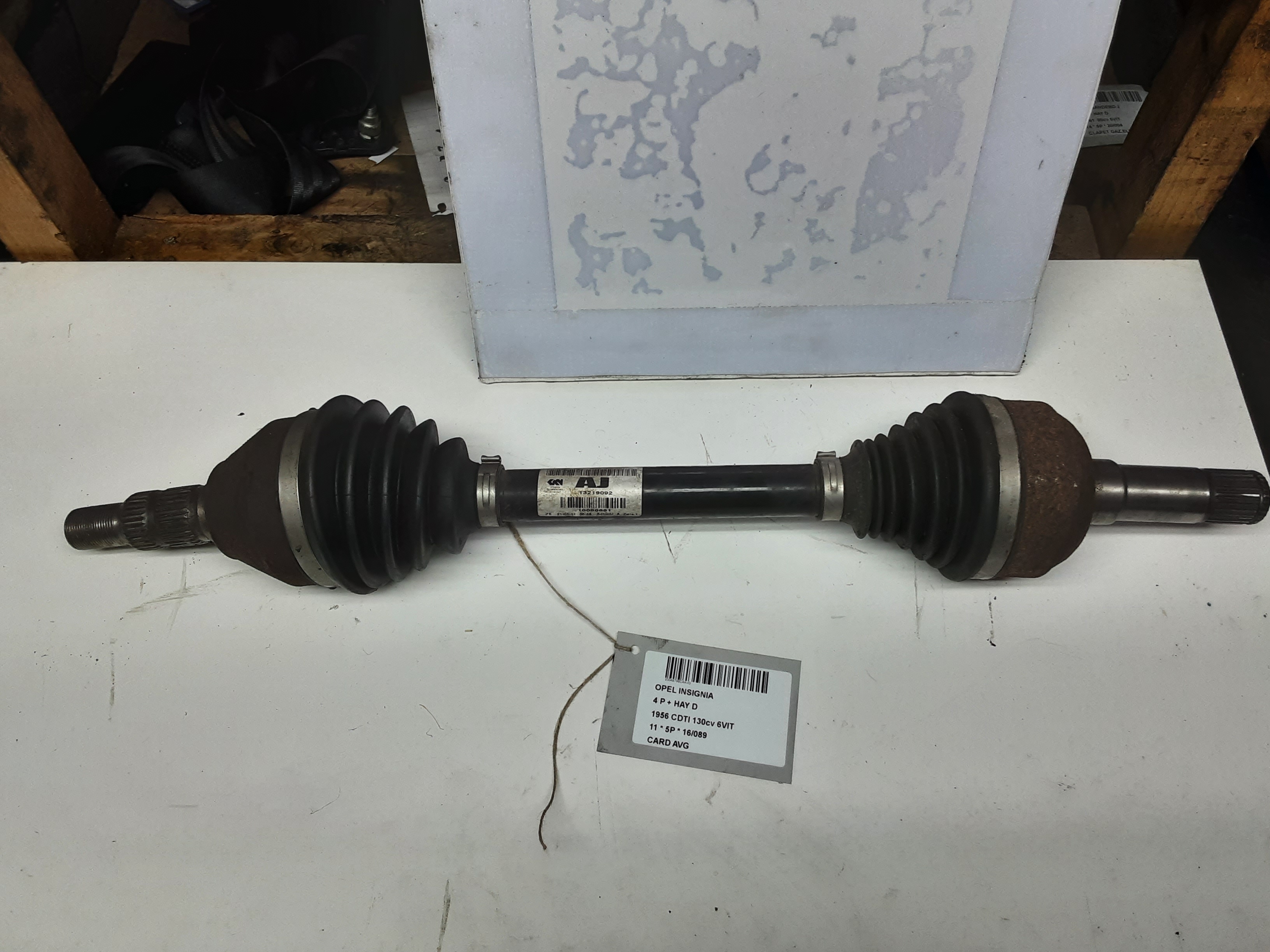 AANDRIJFAS VOOR LINKS Opel INSIGNIA 08 - 13