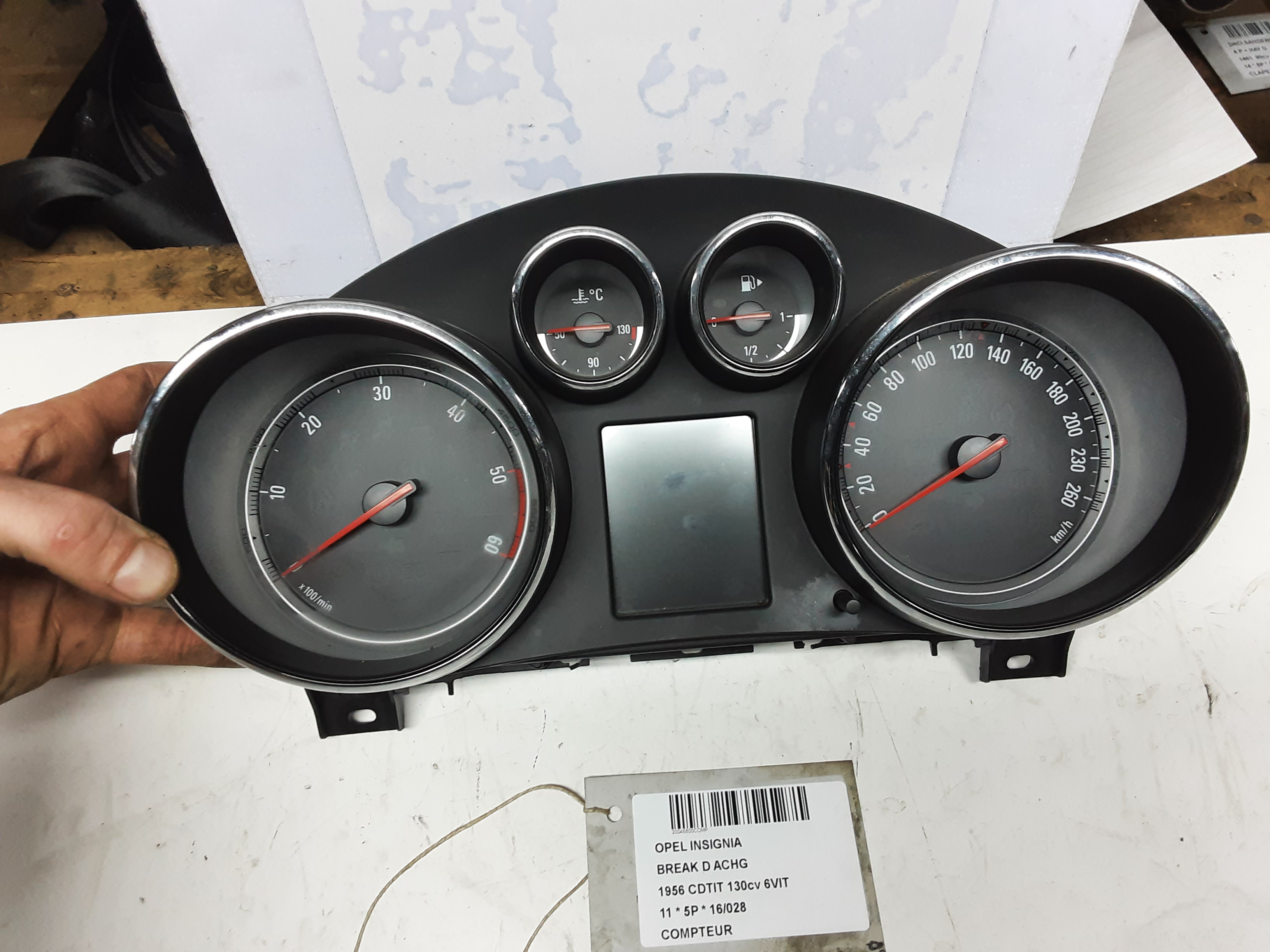 KM TELLER Opel INSIGNIA 08 - 13