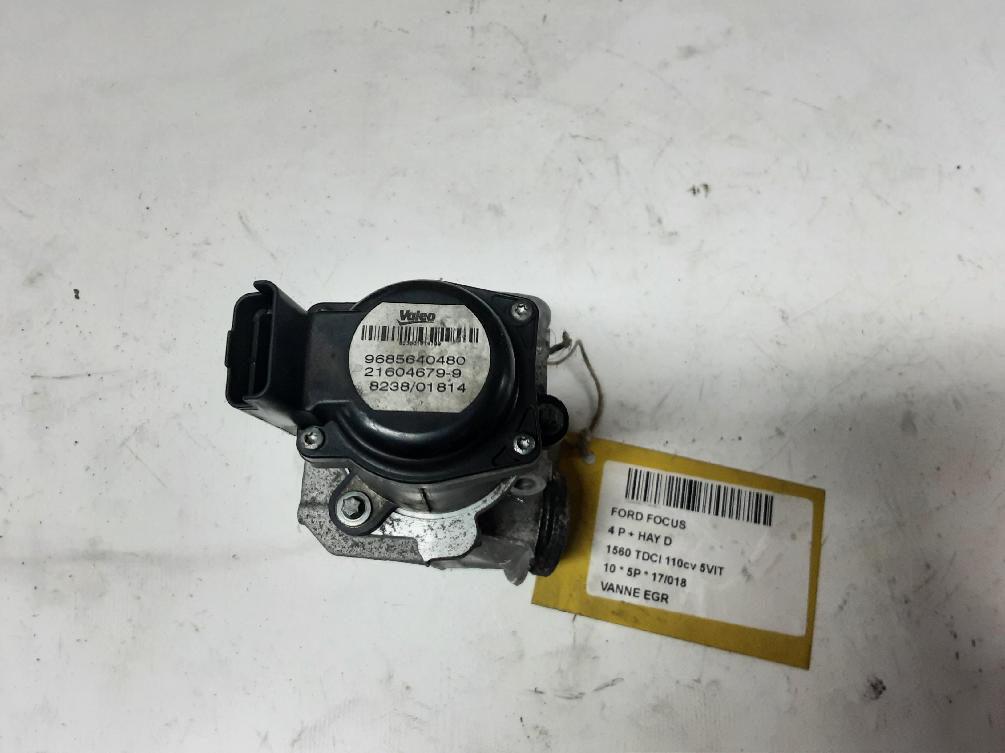EGR KLEP Ford FOCUS (3) 08 - 02/11