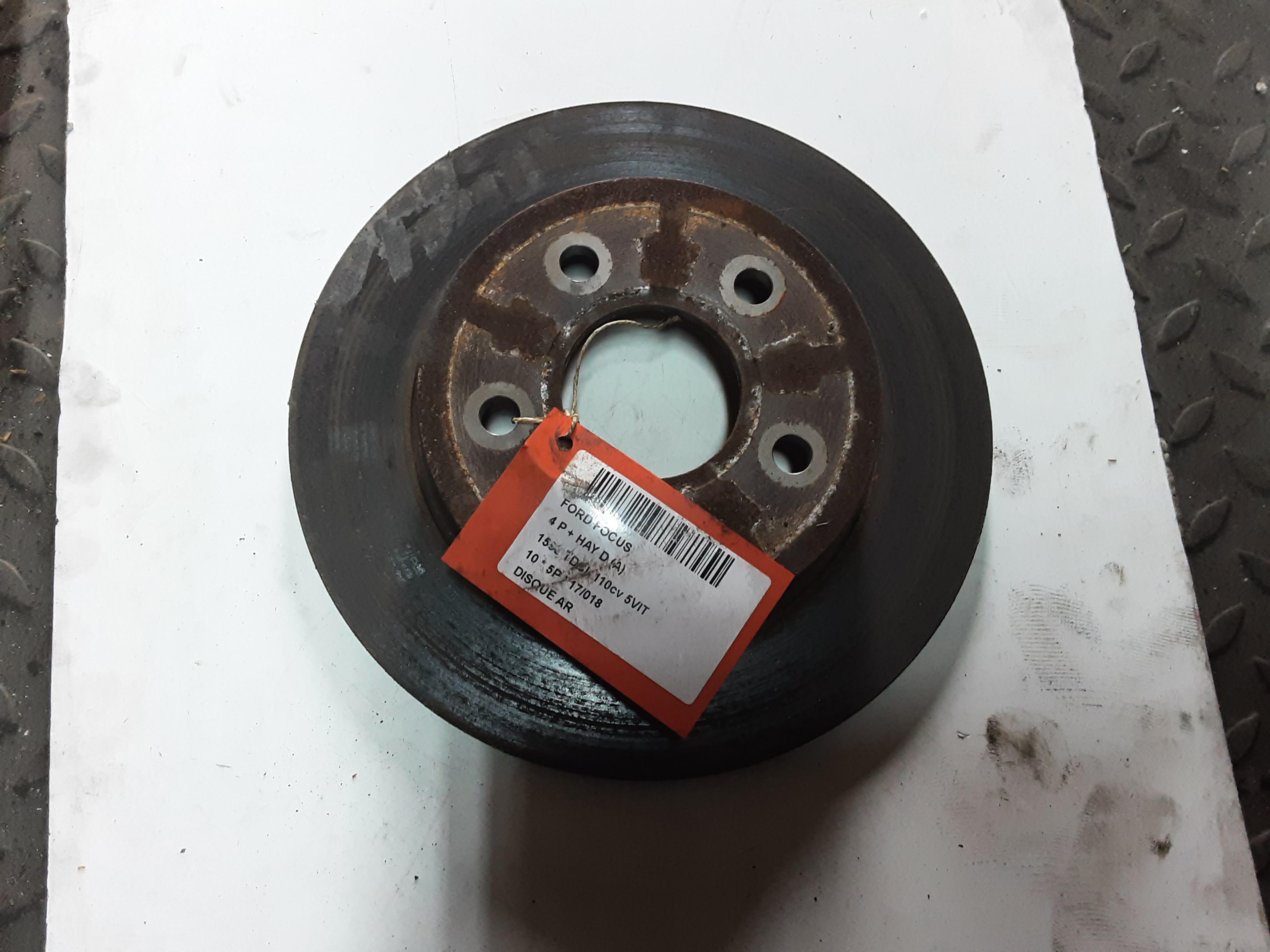 REMSCHIJF ACHTER Ford FOCUS (3) 08 - 02/11