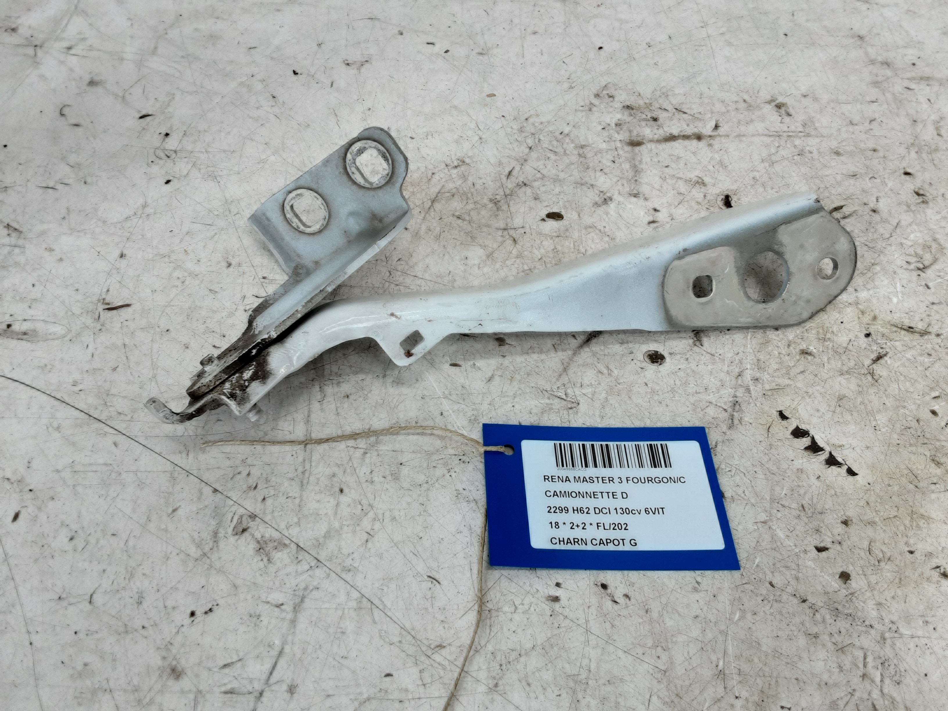 SCHARNIER MOTORKAP LINKS Renault MASTER 10 - 8/19