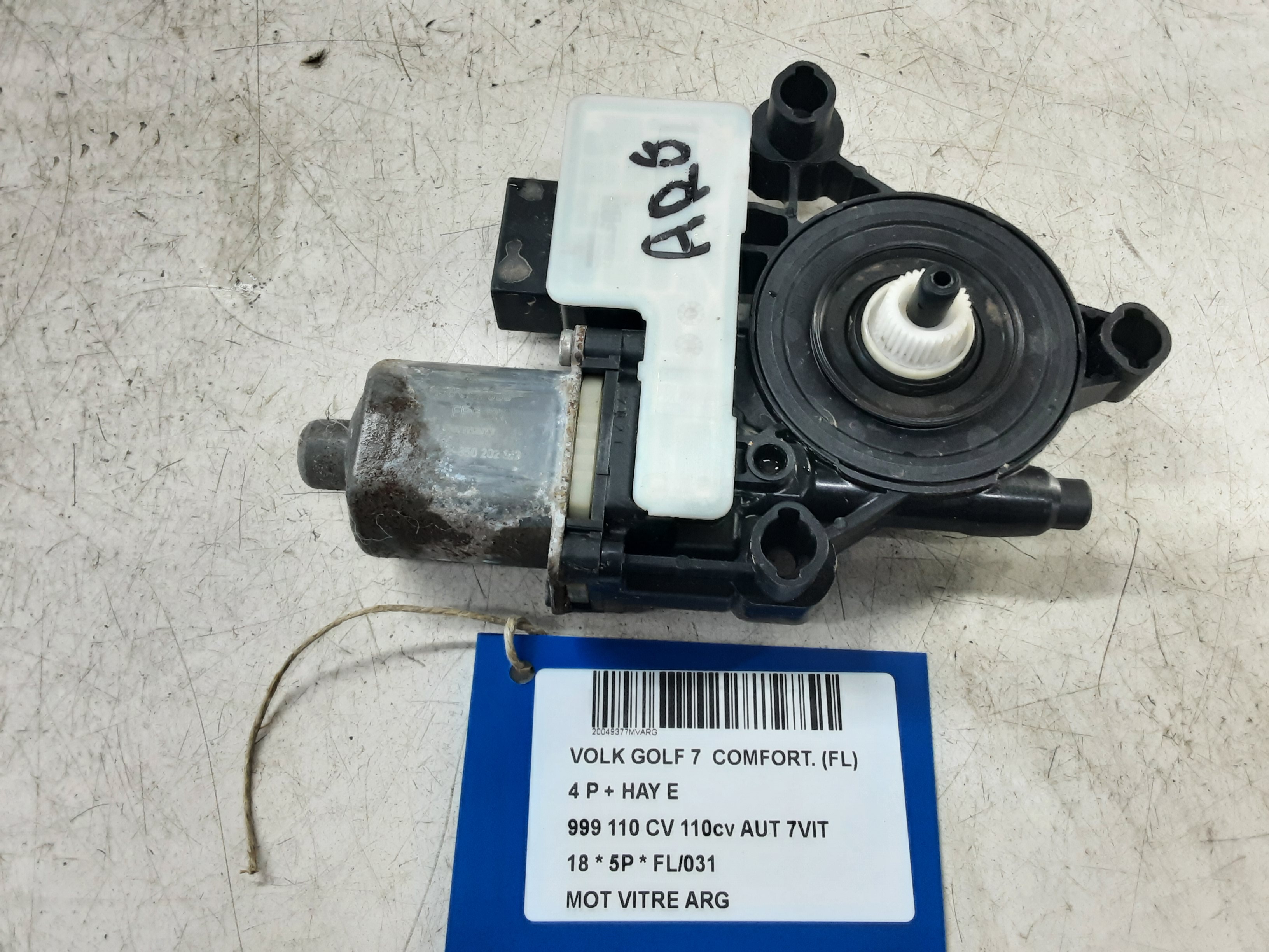 MOTOR RUITMECHANISME ACHTER LINKS Vw GOLF VII 1/17 - 2/20 FaceLift MOTOR RUITMECHANISME ACHTER LINKS Vw GOLF VII 1/17 - 2/20 FaceLift