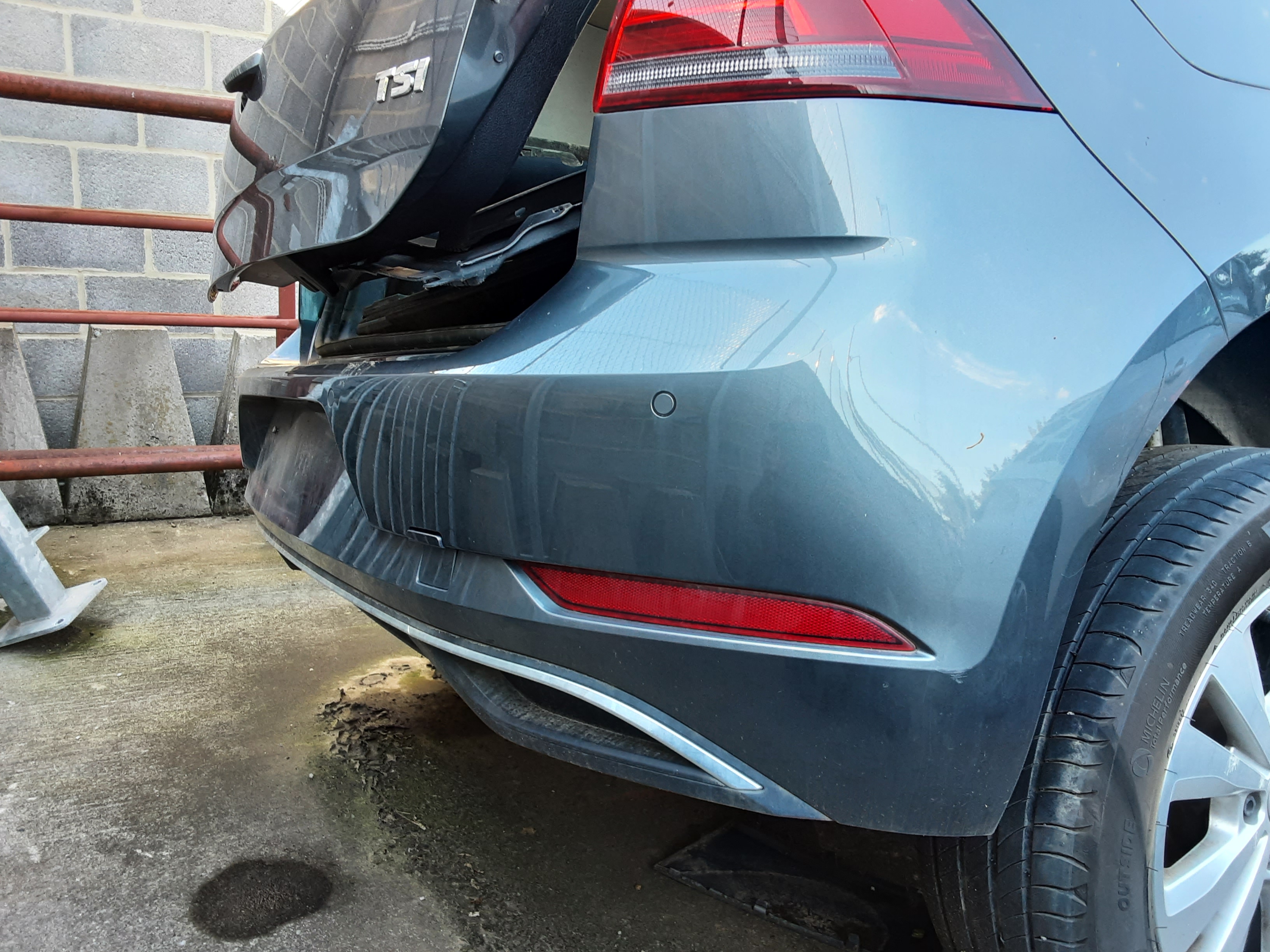 ACHTERBUMPER Vw GOLF VII 1/17 - 2/20 FaceLift