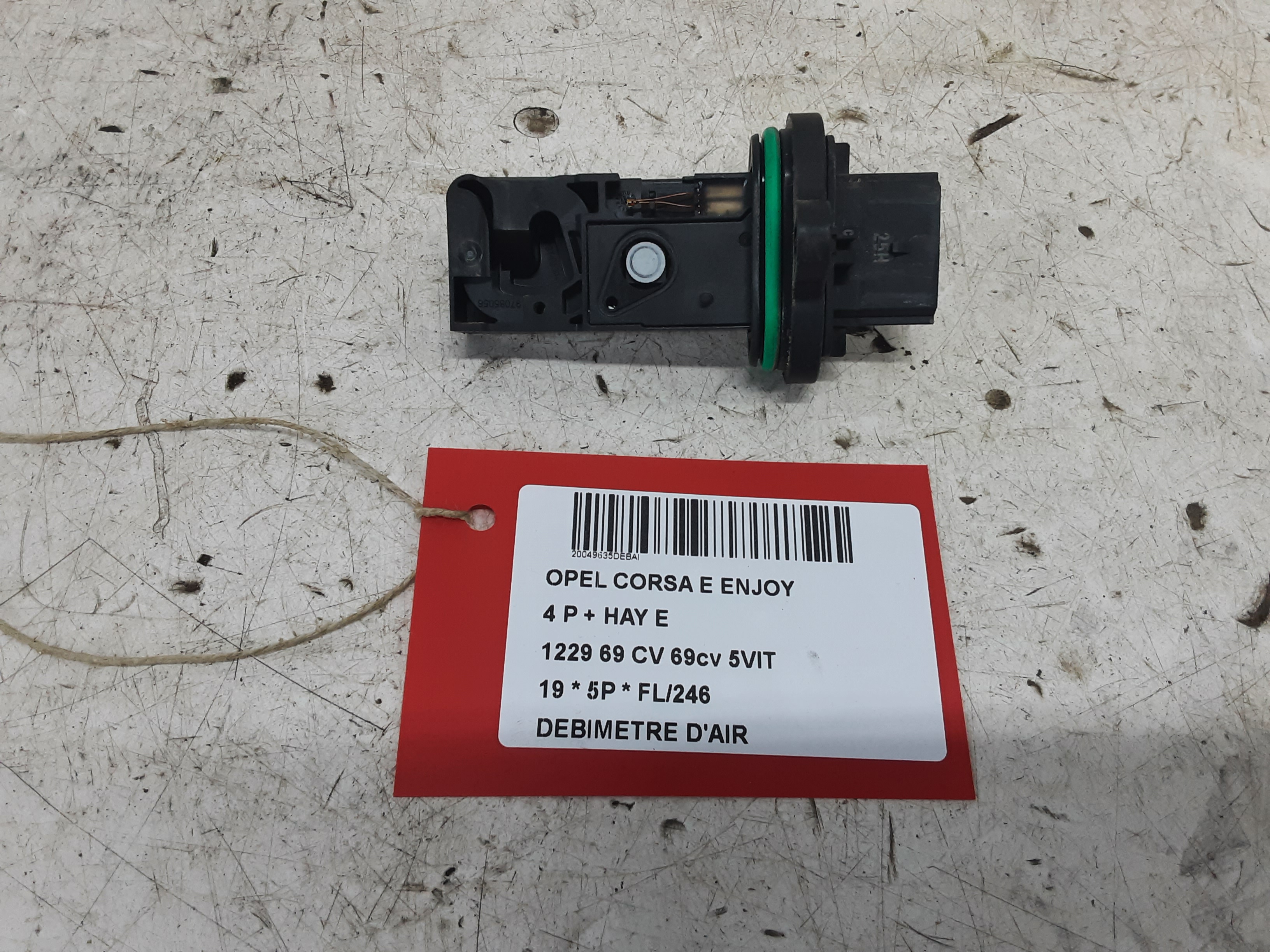 LUCHTHOEVEELHEIDSMETER Opel CORSA E 10/14-  19