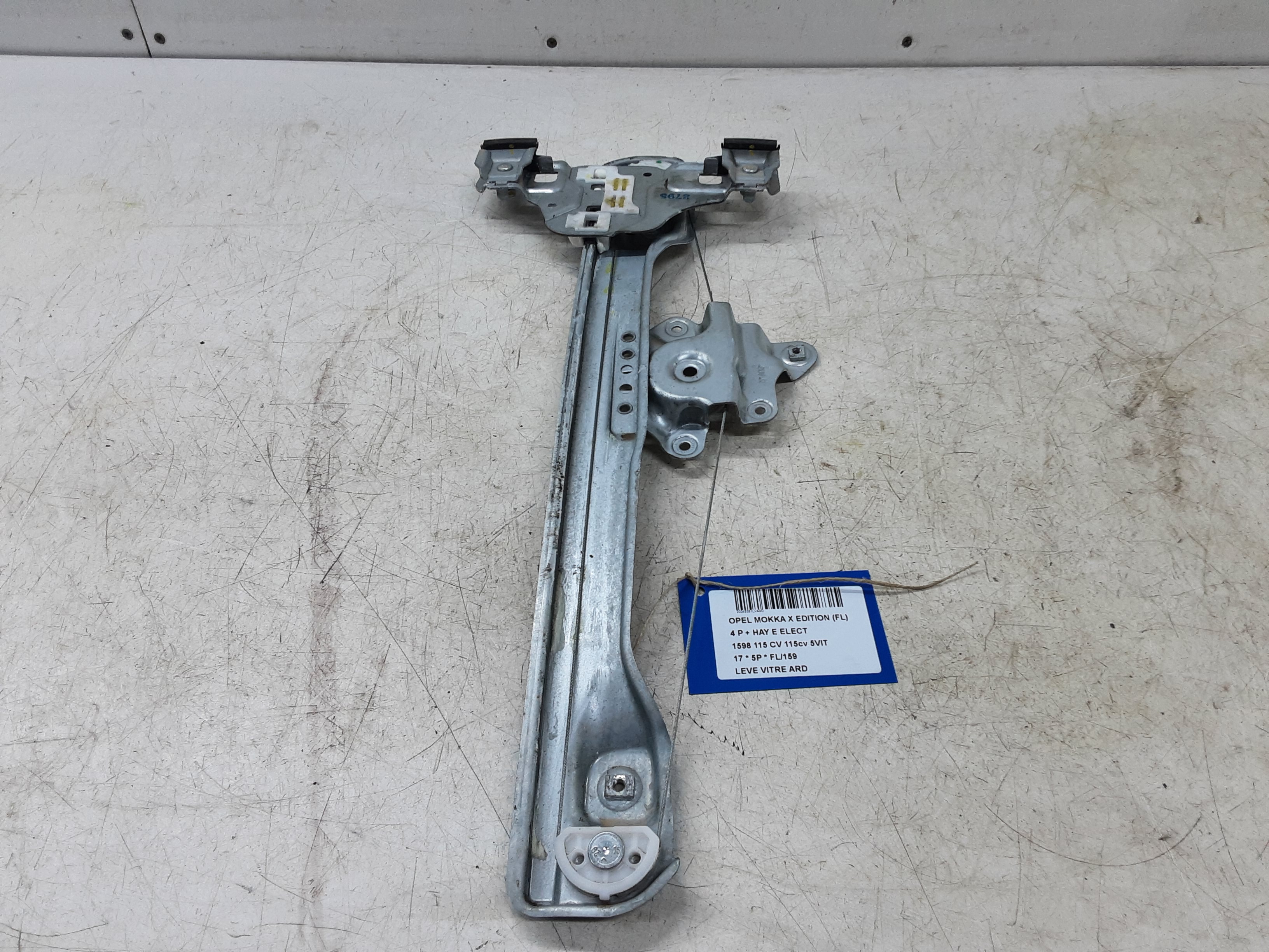 RUITMECHANISME ACHTER RECHTS Opel MOKKA X 10/16 - 21