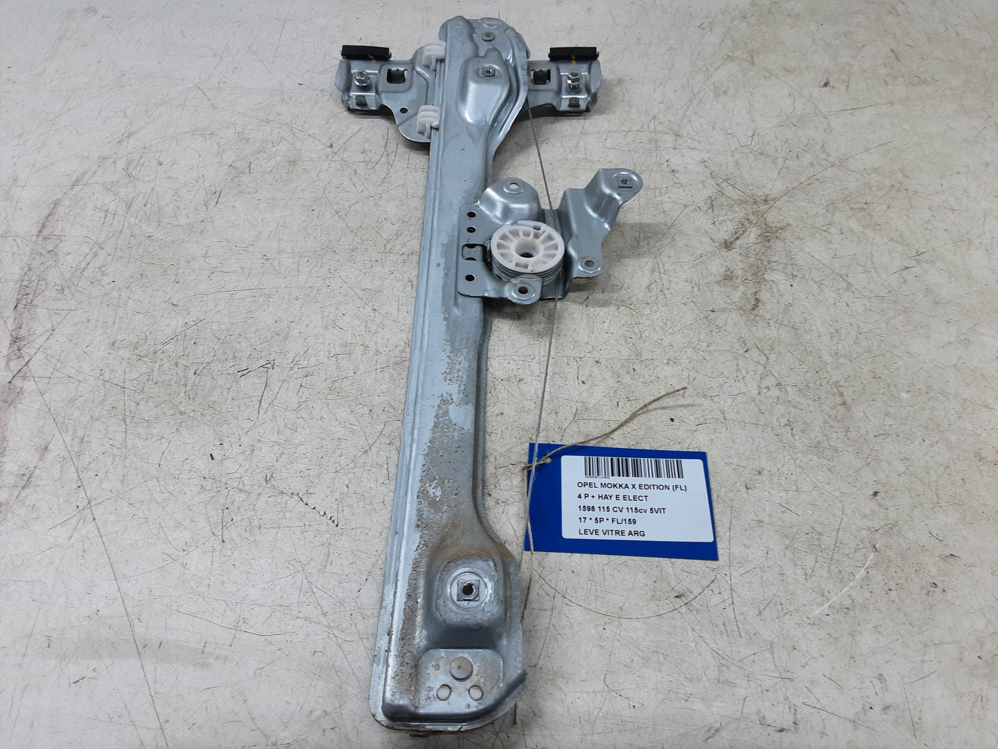 RUITMECHANISME ACHTER LINKS Opel MOKKA X 10/16 - 21