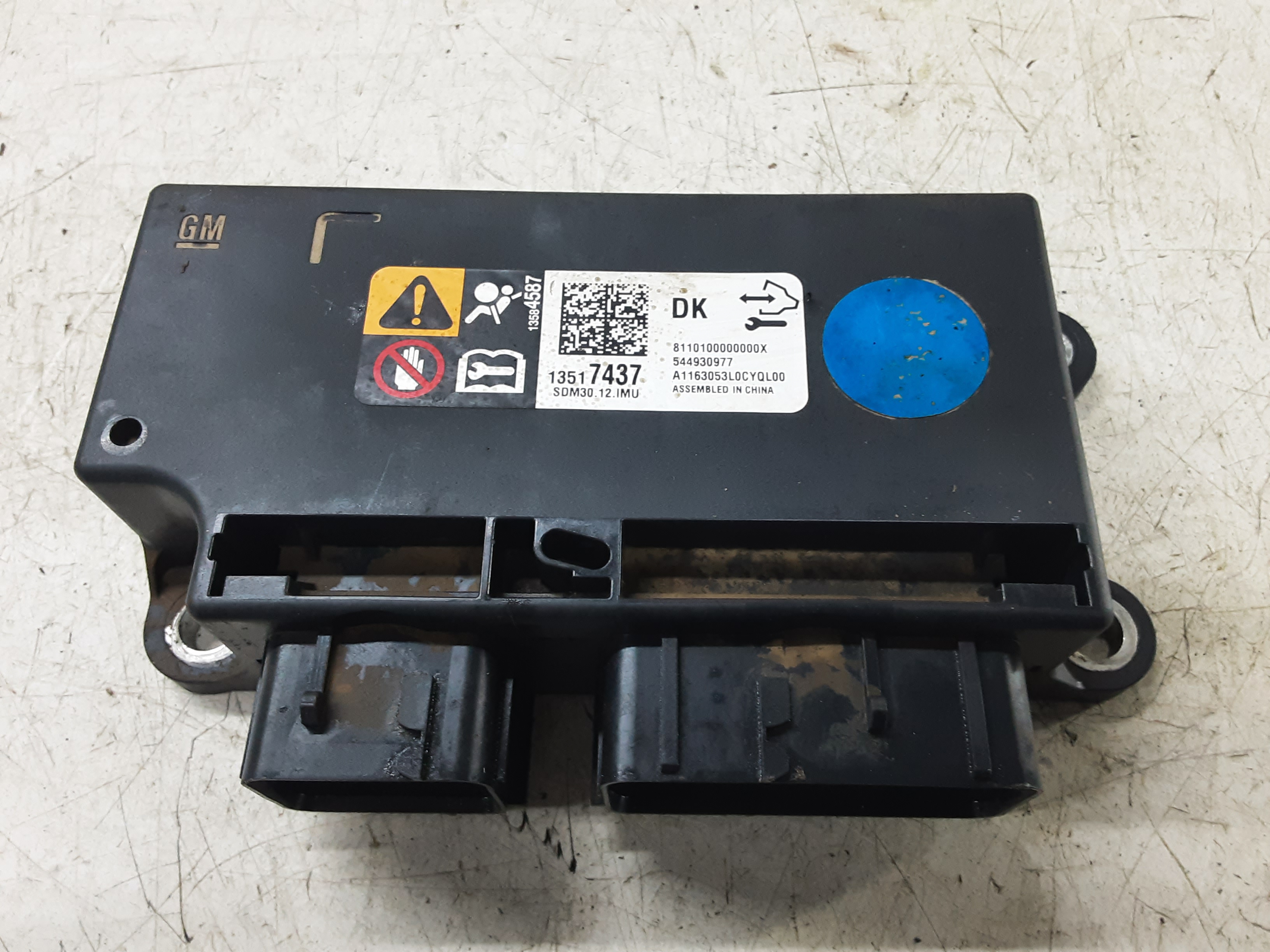 AIRBAG MODULE Opel MOKKA X 10/16 - 21